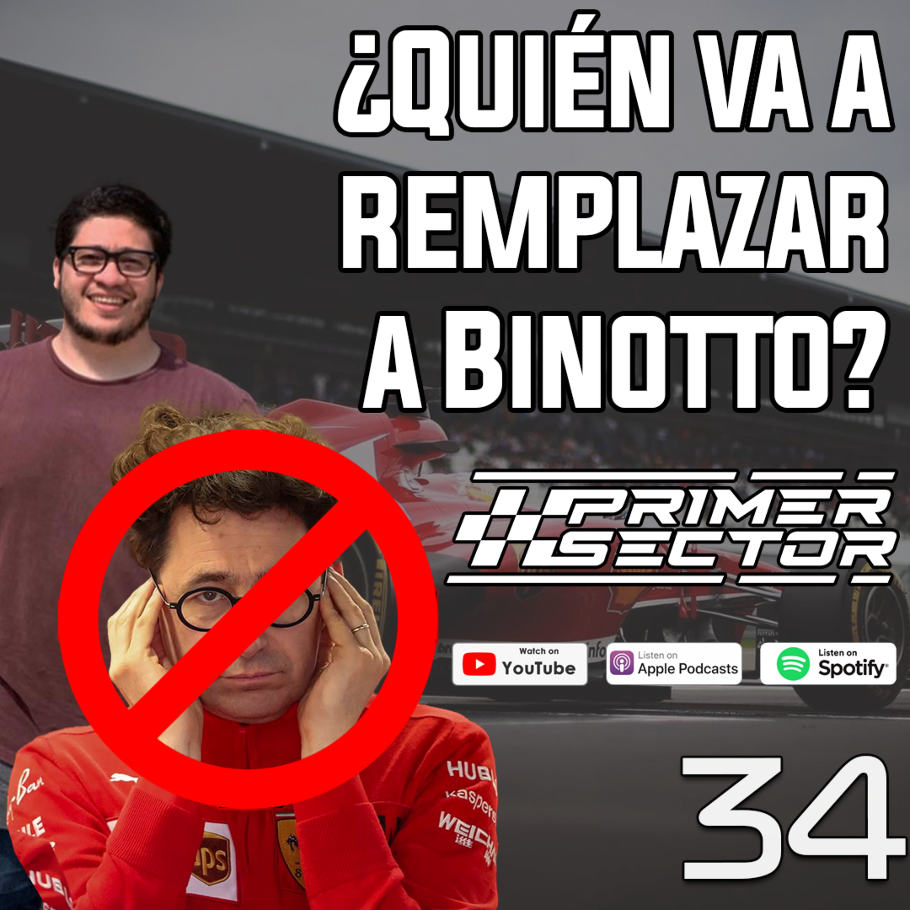 Primer Sector S2EP34 - ¿Quién va a remplazar a Binotto? ¿Truki Tsunoda? episode artwork