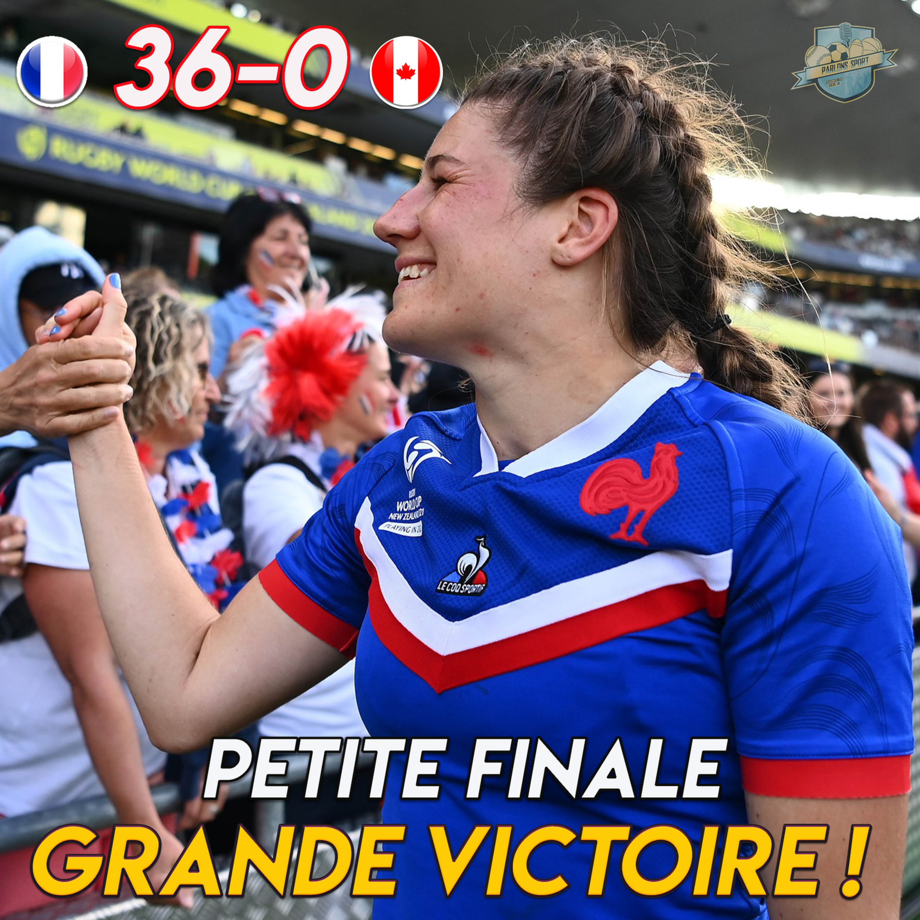 #53 Bilan de la Coupe du Monde de Rugby avec Isabelle Collombat, autrice de la BD "Combattantes"  episode artwork