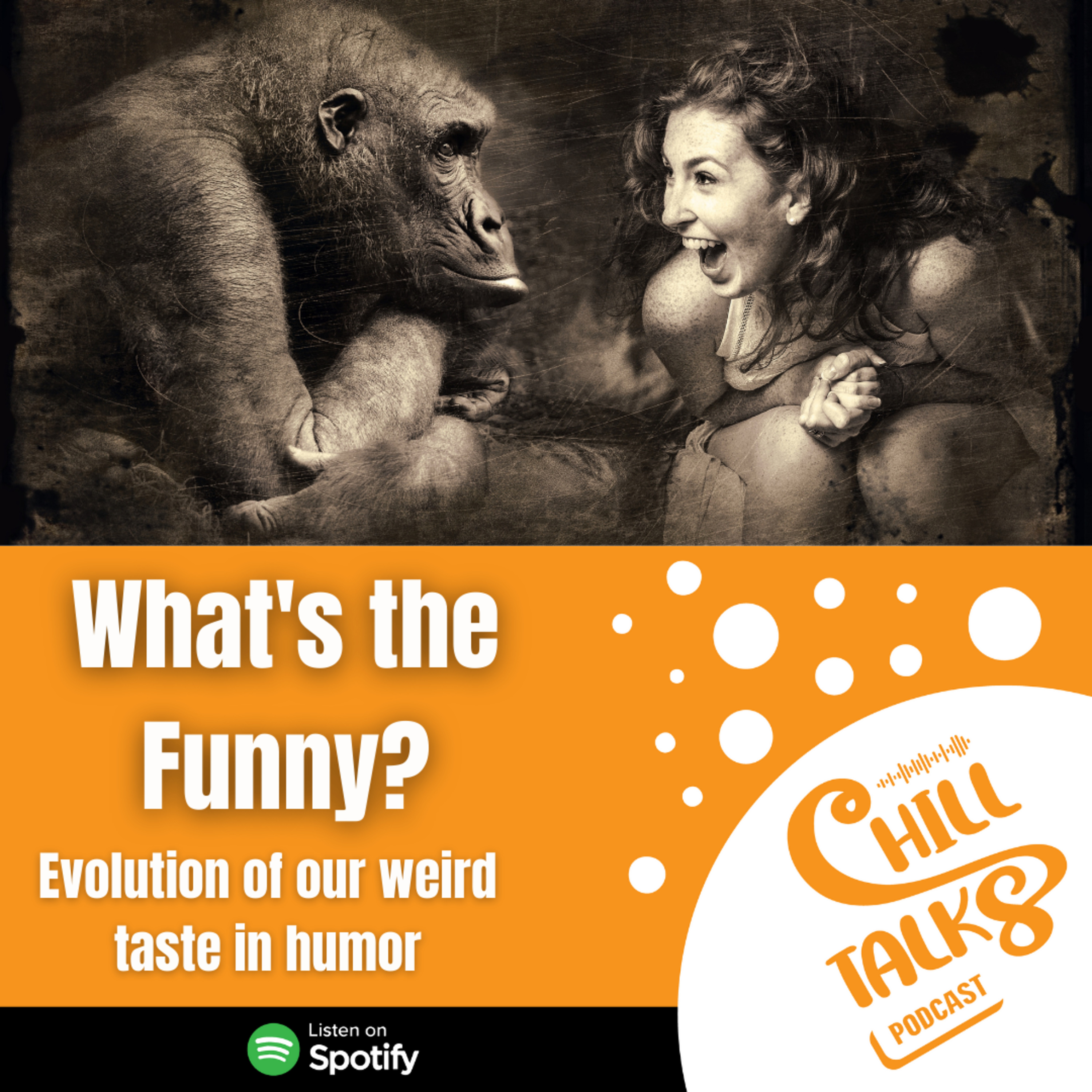 #38 What's the Funny? Evolution of our weird taste in humor (trio) episode artwork
