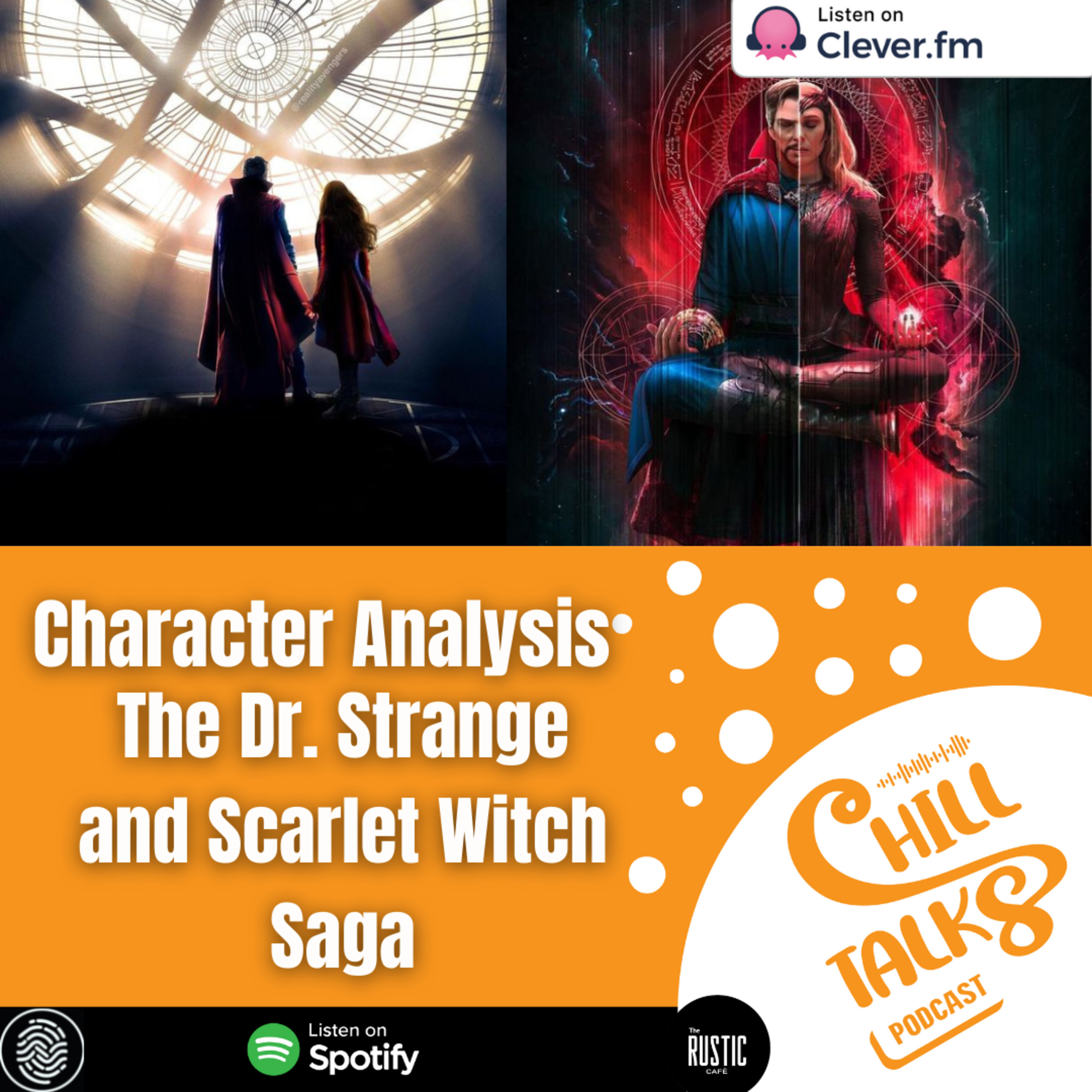 #76 Character Analysis: The Dr. Strange and Scarlet Witch Saga episode artwork