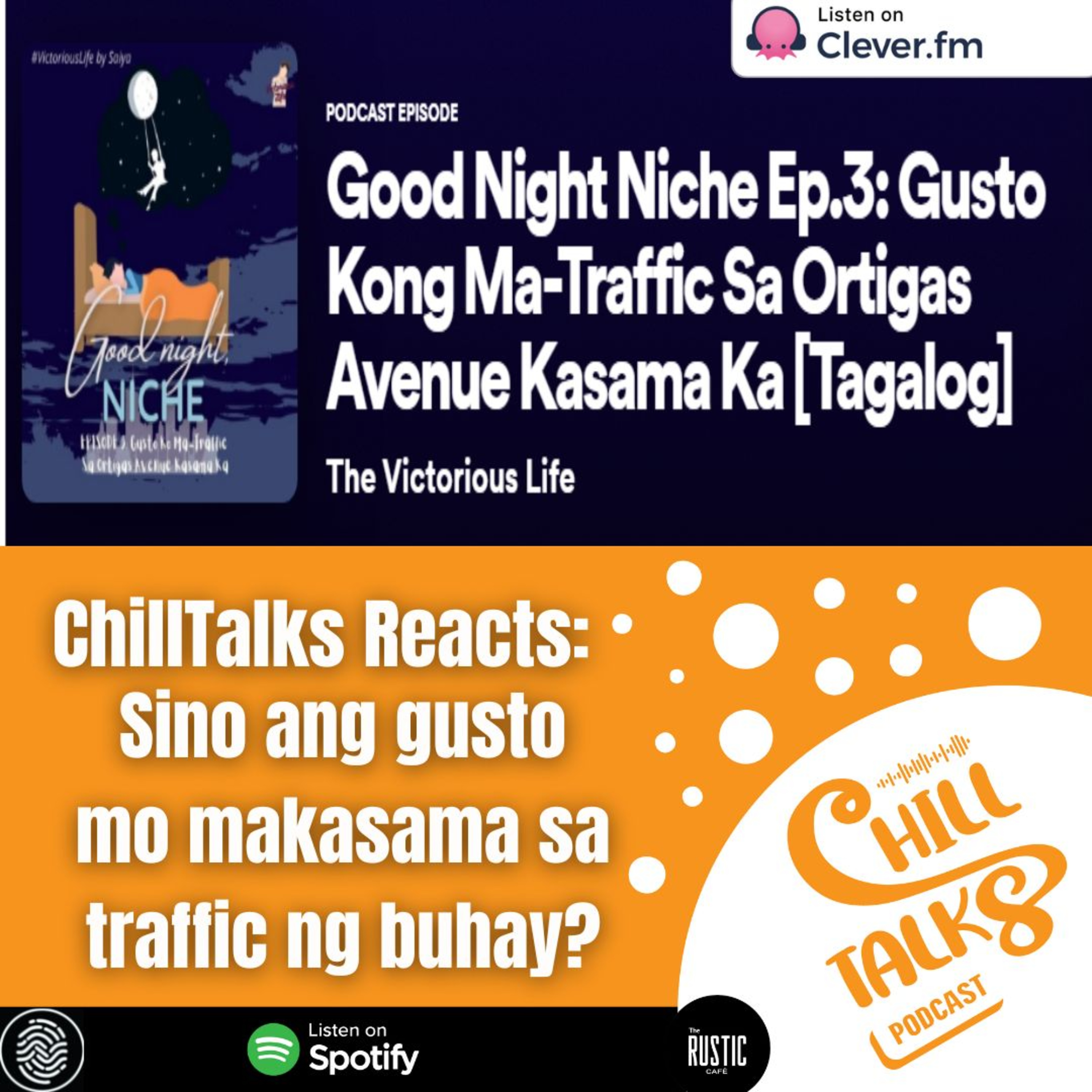 #80 ChillTalks Reacts : Sino ang gusto mo makasama sa traffic ng buhay? (Duo) episode artwork