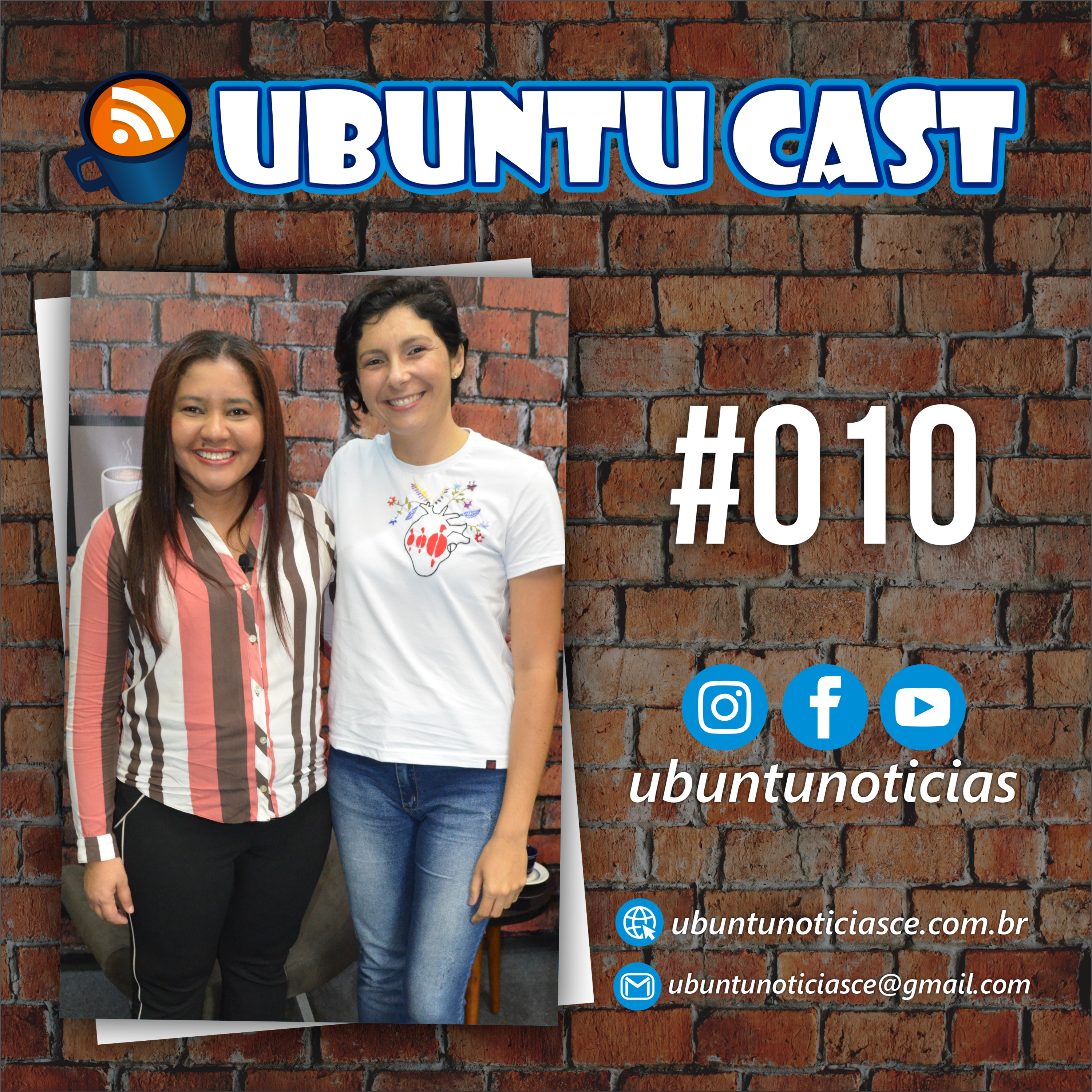 UbuntuCast #010 | Com a Mestra em Arqueologia Heloísa Bitú episode artwork