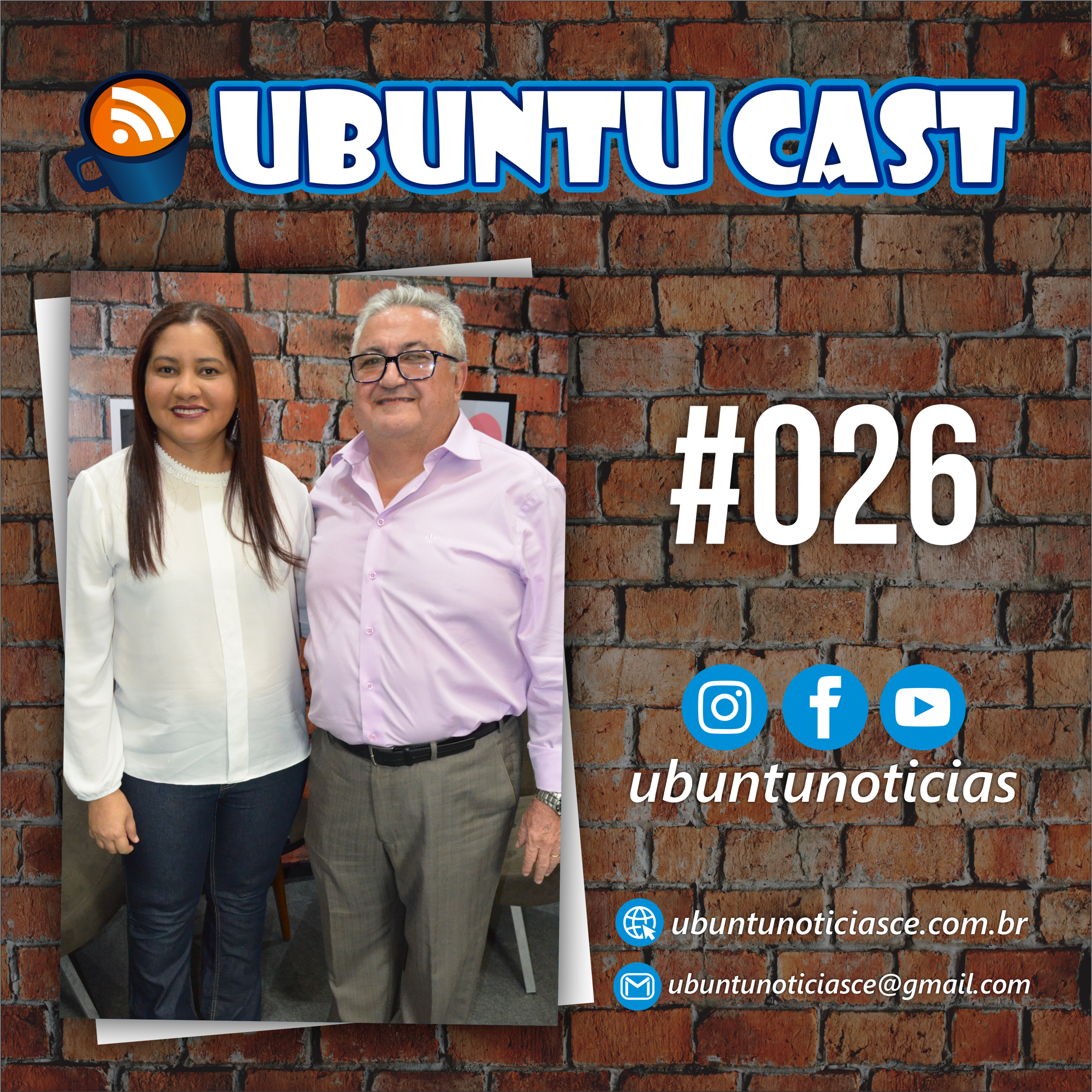 UbuntuCast #026 | Com o Escritor, Poeta e Romancista Geraldo Ananias Pinheiro (Parte 02) episode artwork