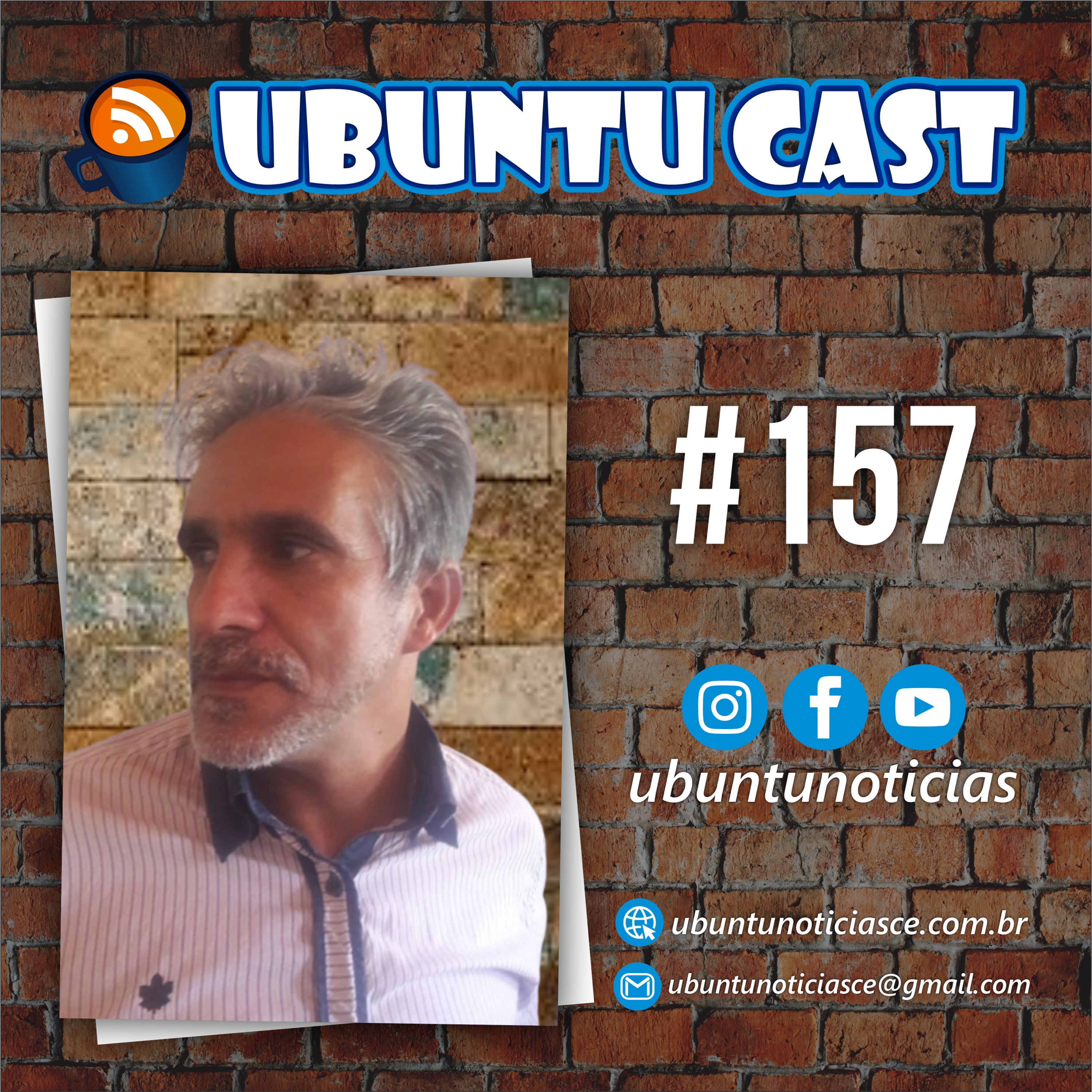 UbuntuCast #157 | Com o Escritor, Músico e Palestrante, Jean Gasque episode artwork