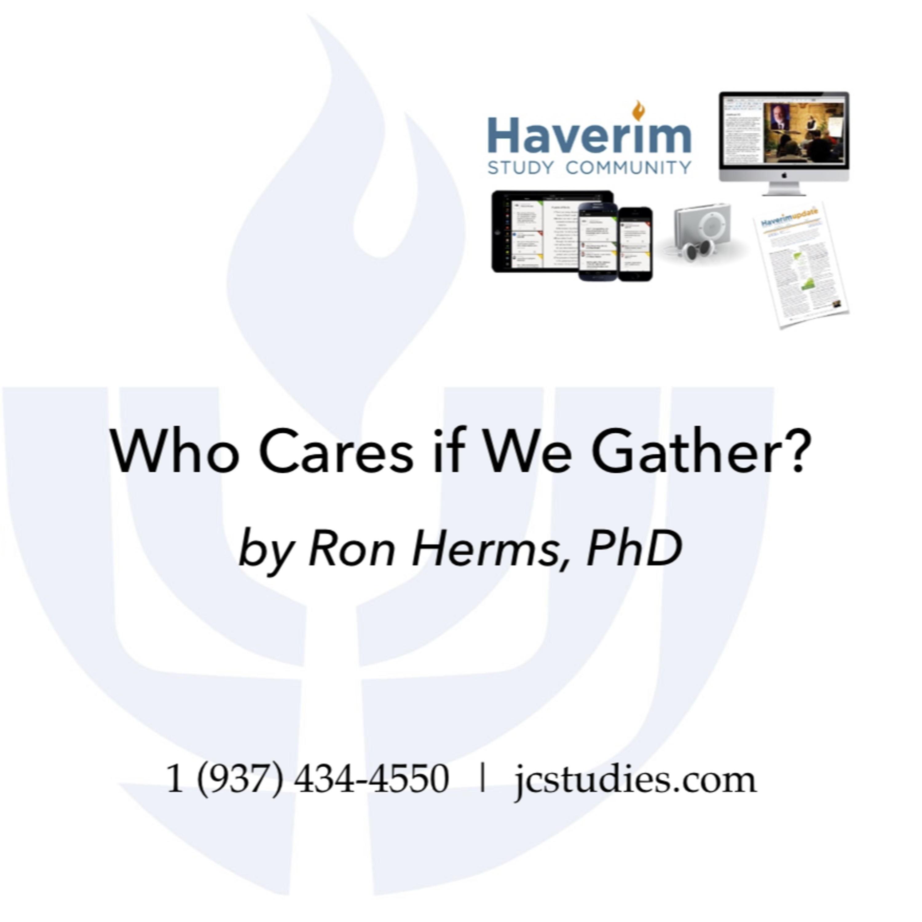 Who Cares if We Gather? - Ron Herms episode artwork