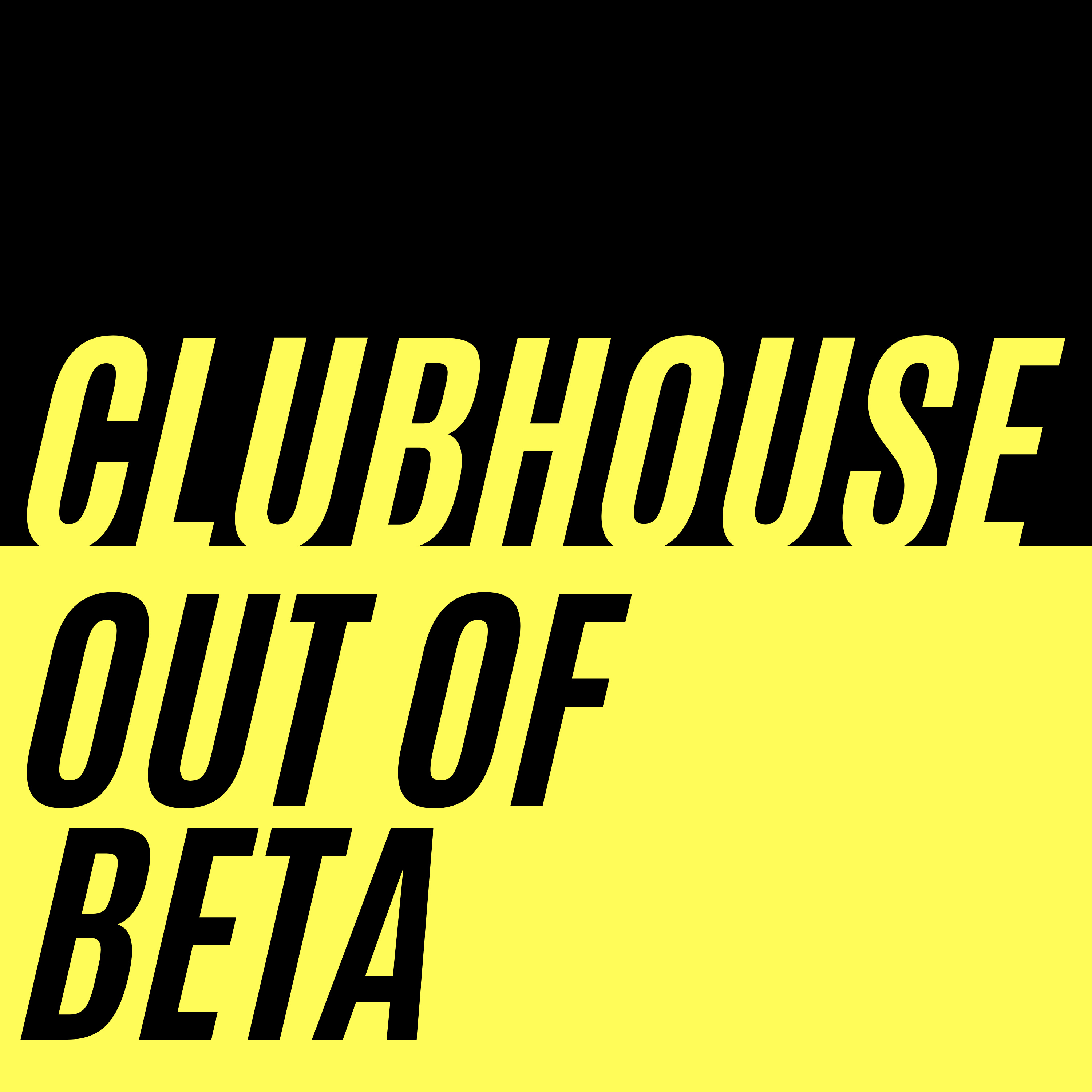 Clubhouse Out of Beta episode artwork