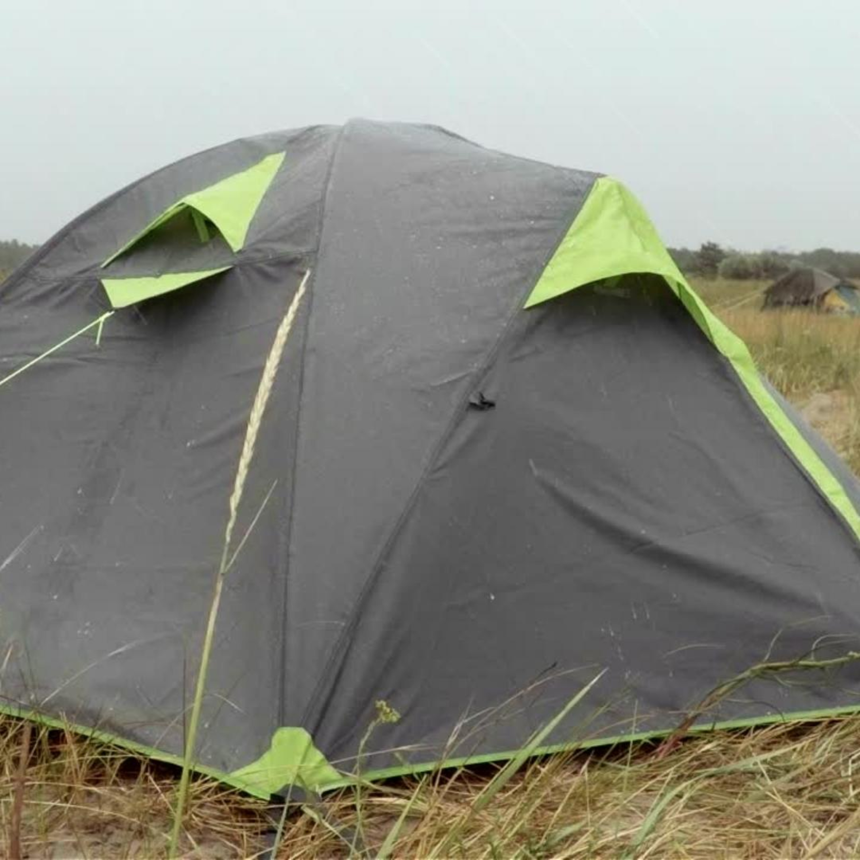 Dormir En La Tienda En Un Día Lluvioso | Noche En Carpa Con Sonidos De Lluvia Para Dormir