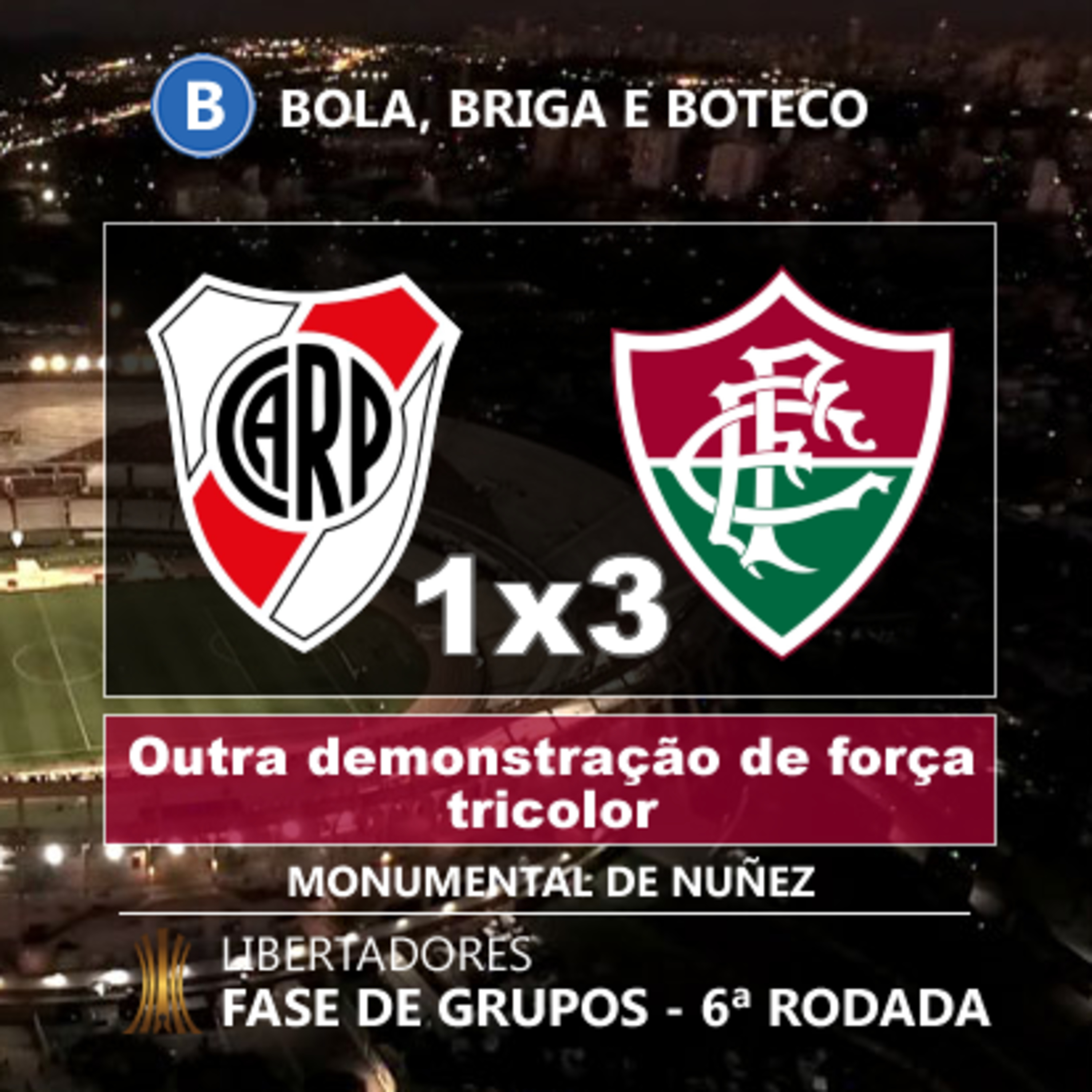 Bola, briga e boteco