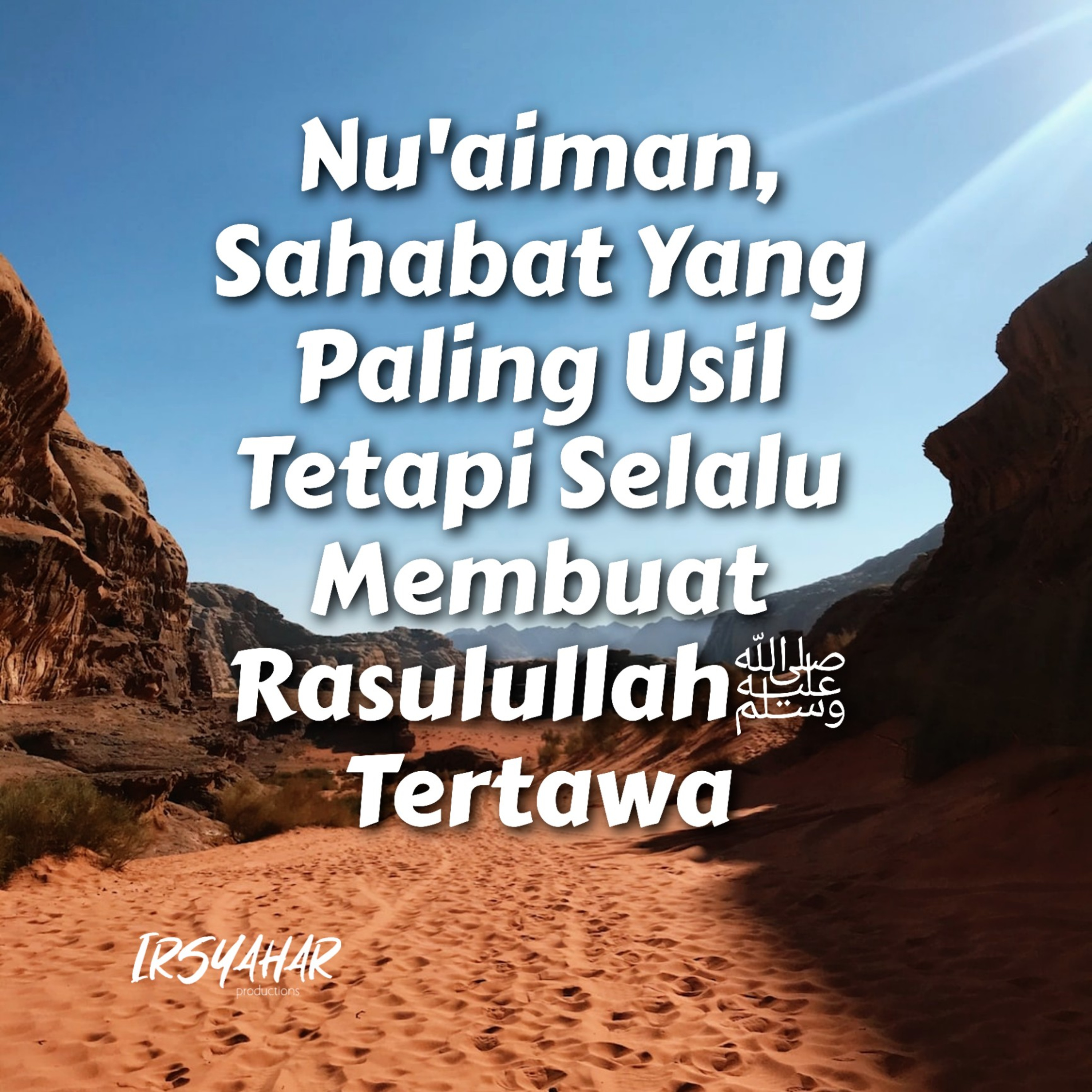 Nu'aiman, Sahabat Yang Paling Usil Tetapi Selalu Membuat Rasulullahﷺ Tertawa episode artwork