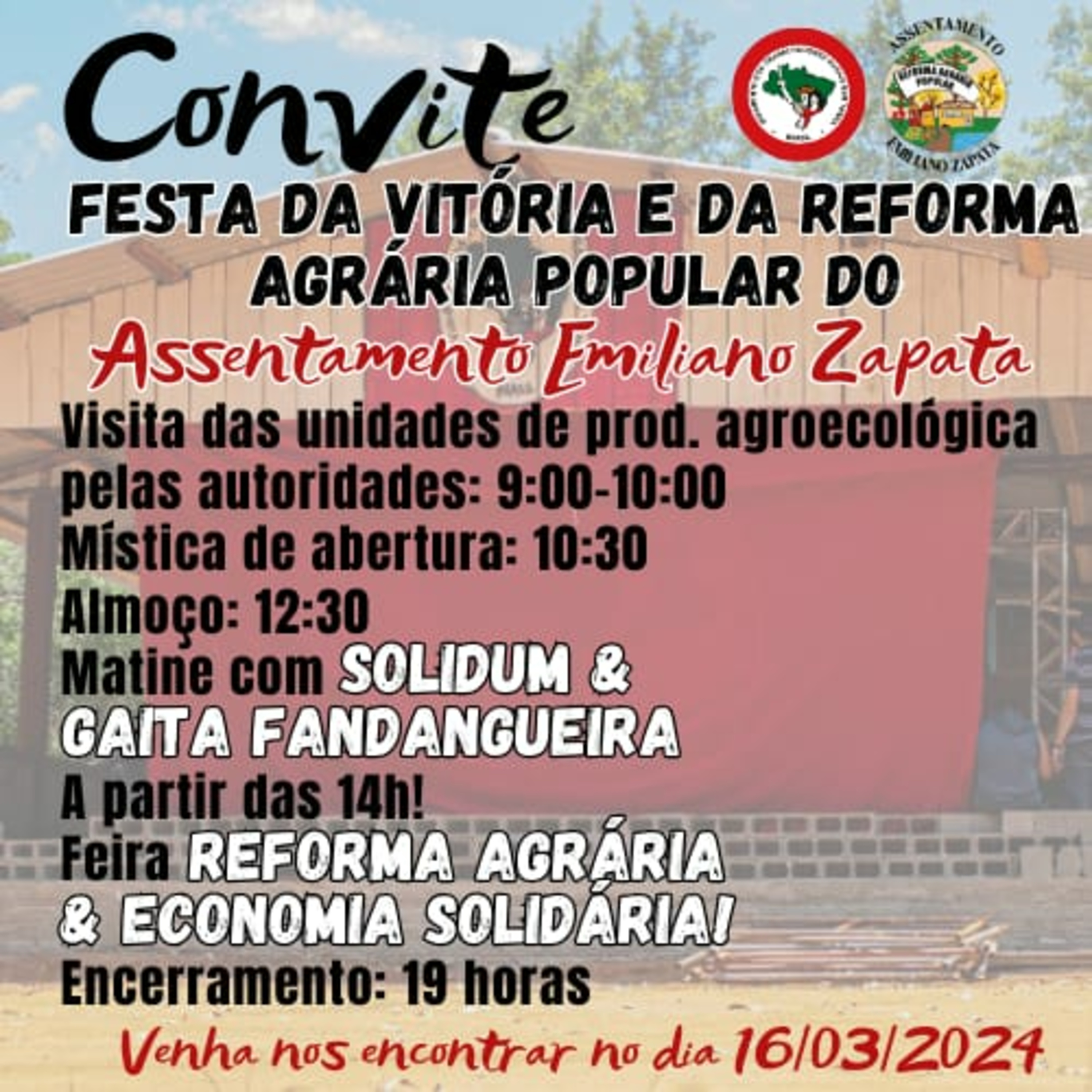 #367 | Emiliano Zapata/MST aguarda ministro de Lula neste sábado, na Festa da Vitória | Entrevista: Adriana Prestes (MST/PG) episode artwork