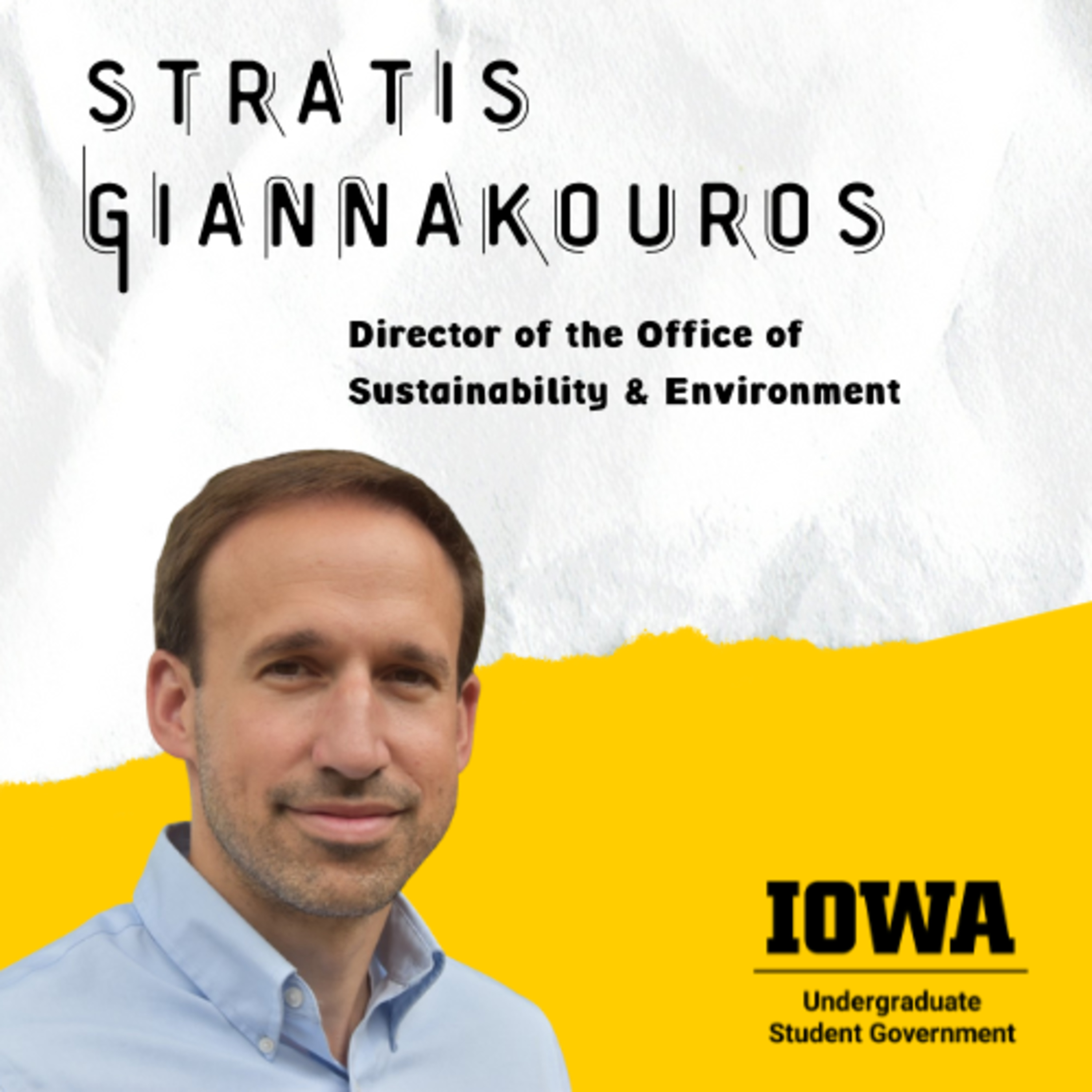 Stratis Giannakouros on Sustainability at Iowa episode artwork