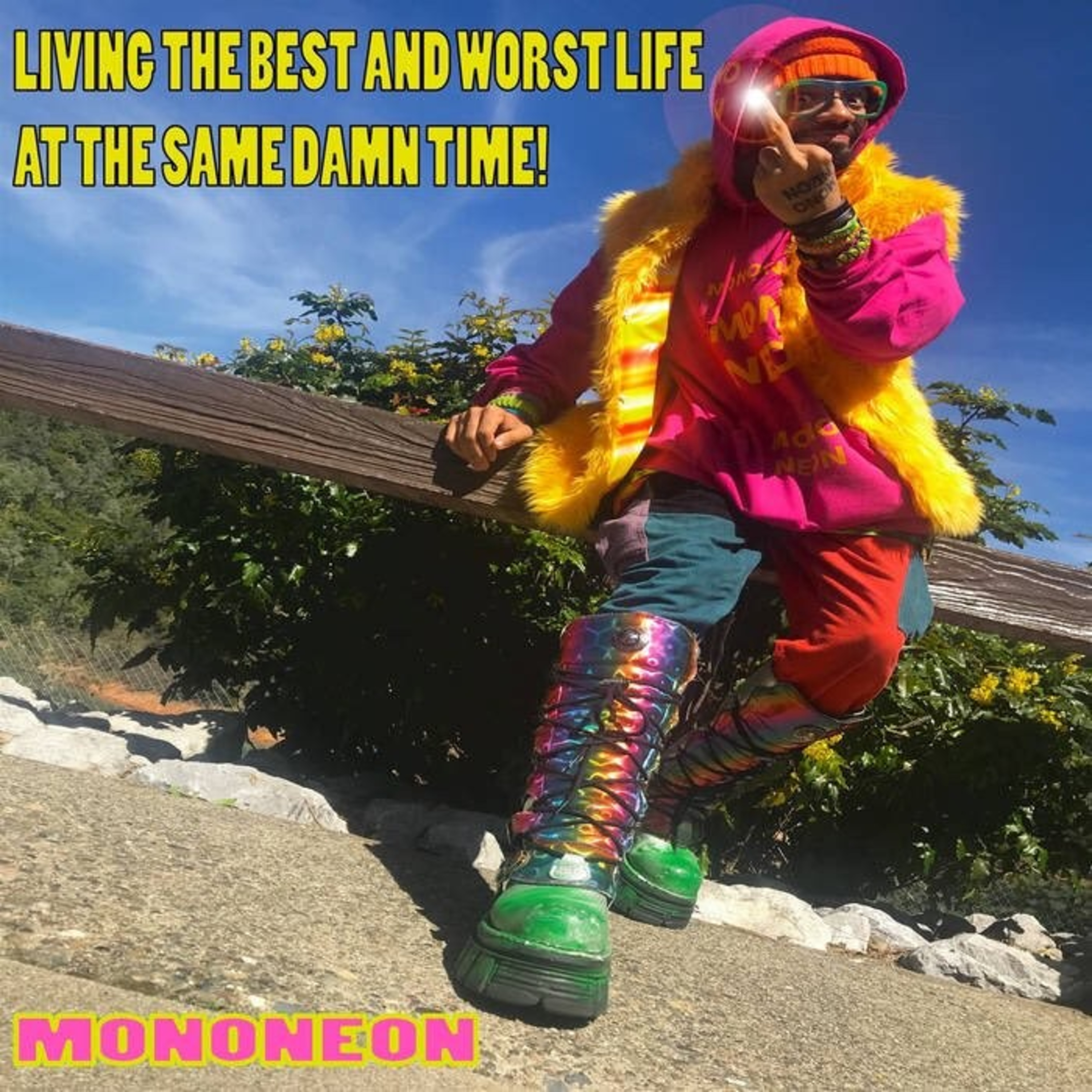 Mononeon's 'Living The Best and Worst Life At The Same Damn Time' Album Review.  episode artwork