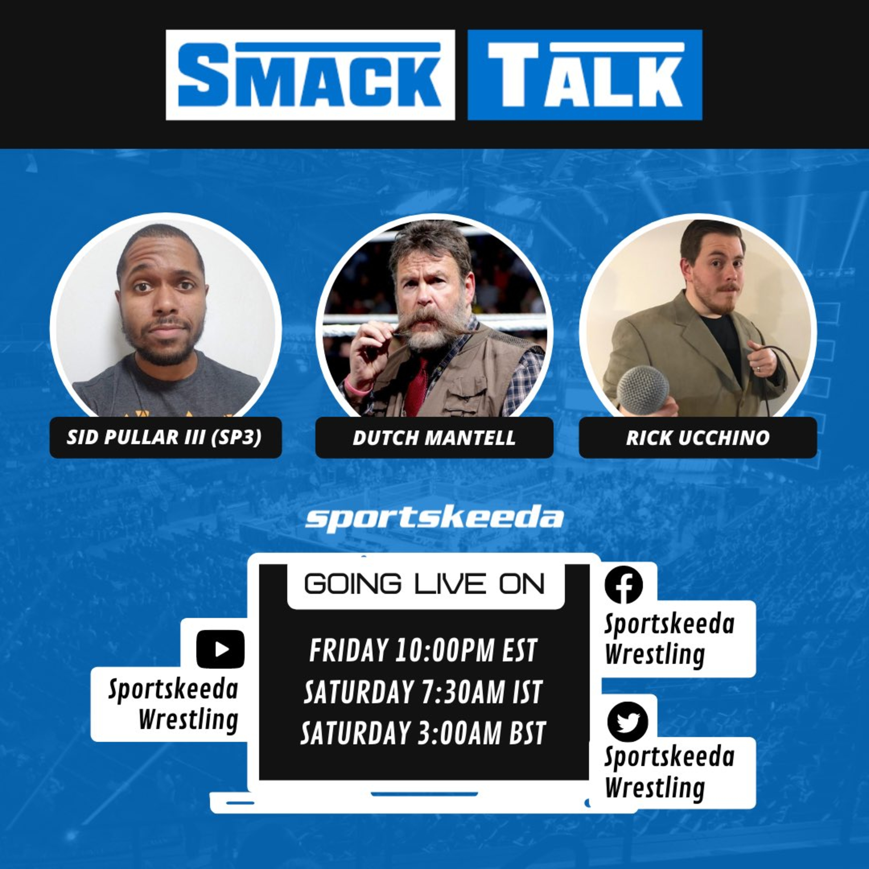 Dutch Mantell calls AEW star CM Punk's recent actions unprofessional | Smack Talk  episode artwork