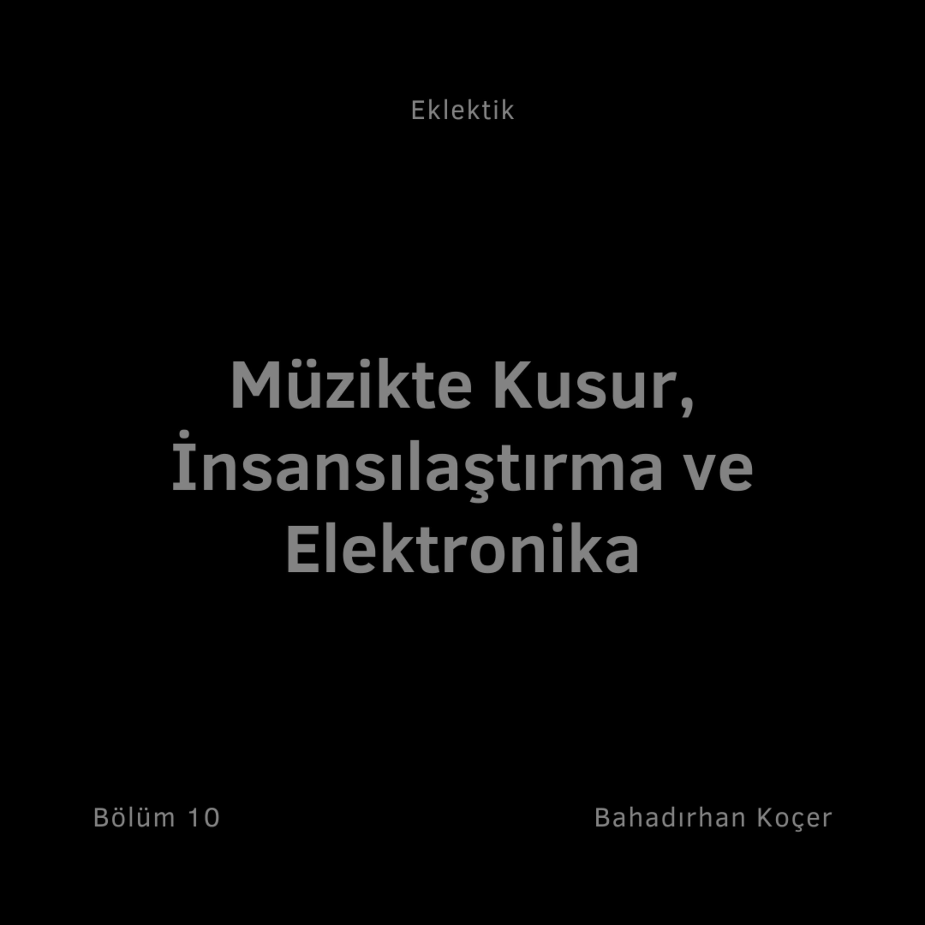 Eklektik