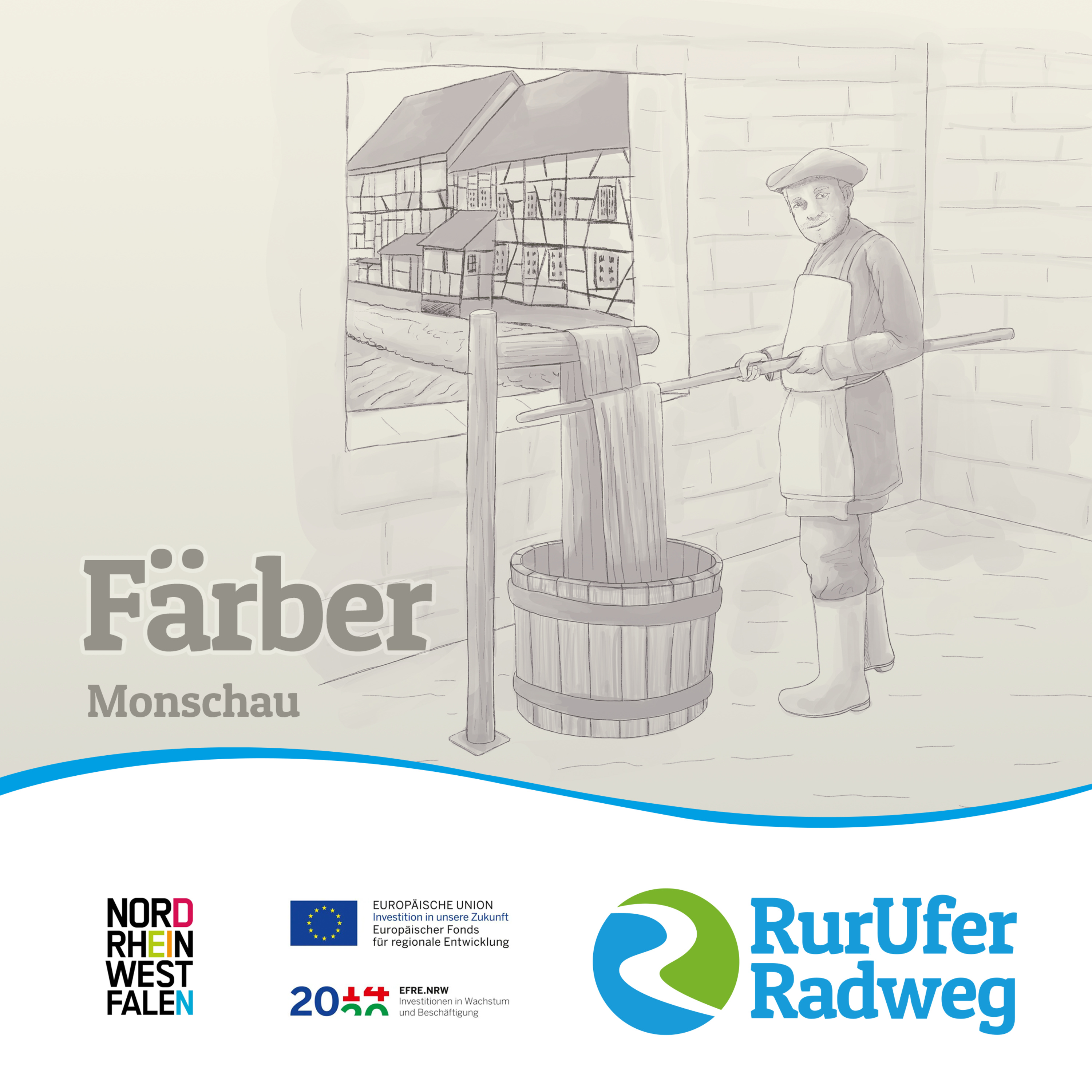 Der Wandel entlang des RurUfer-Radwegs