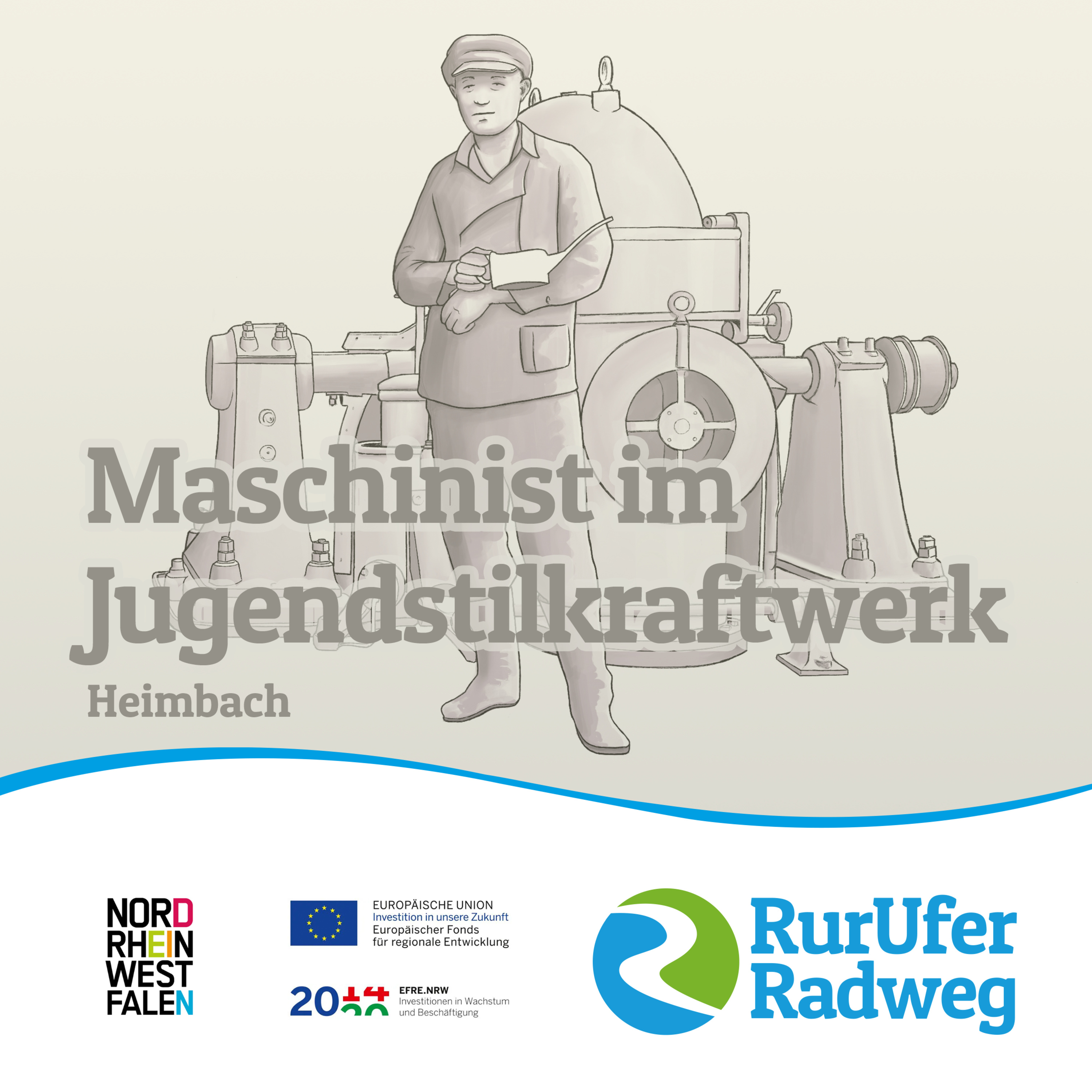 Der Wandel entlang des RurUfer-Radwegs