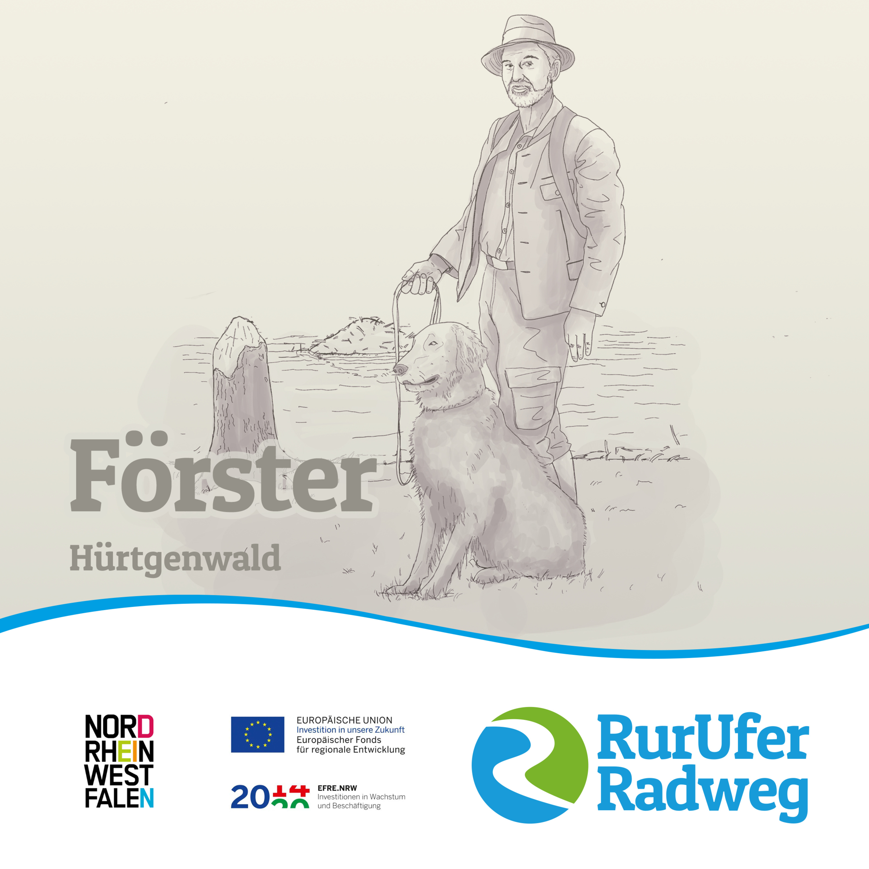 Der Wandel entlang des RurUfer-Radwegs