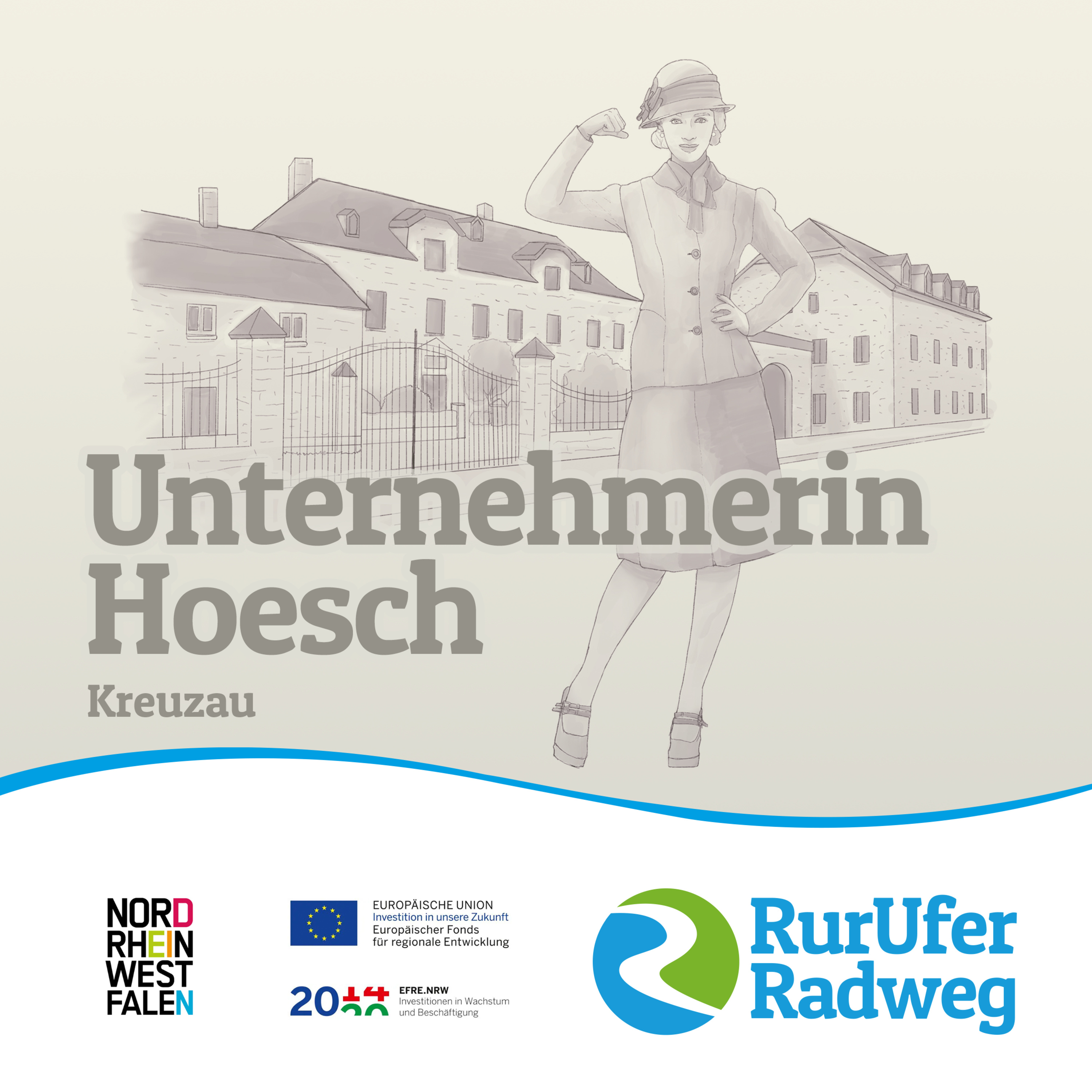 Der Wandel entlang des RurUfer-Radwegs