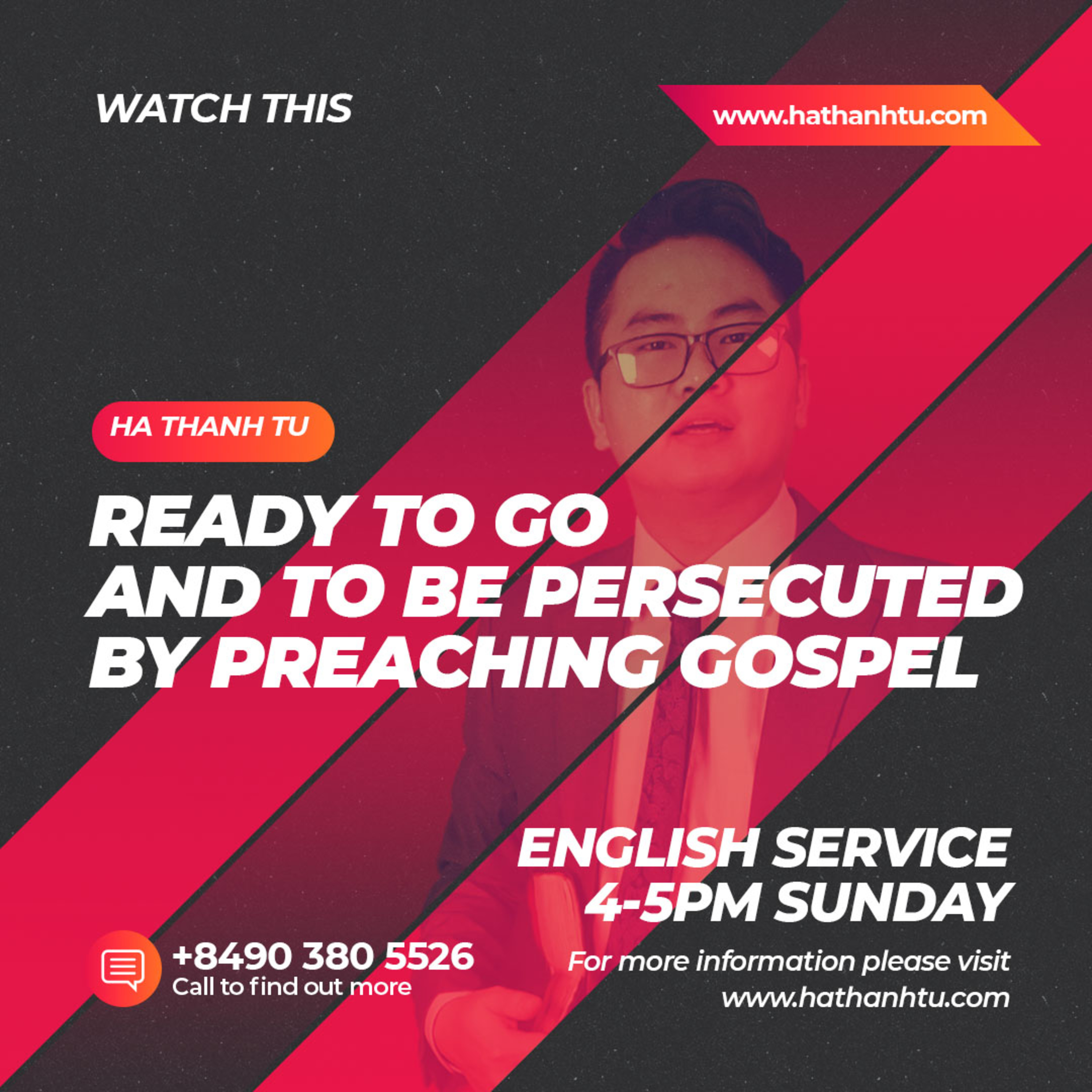 Be ready to go and to be persecuted by preaching Gospel  episode artwork