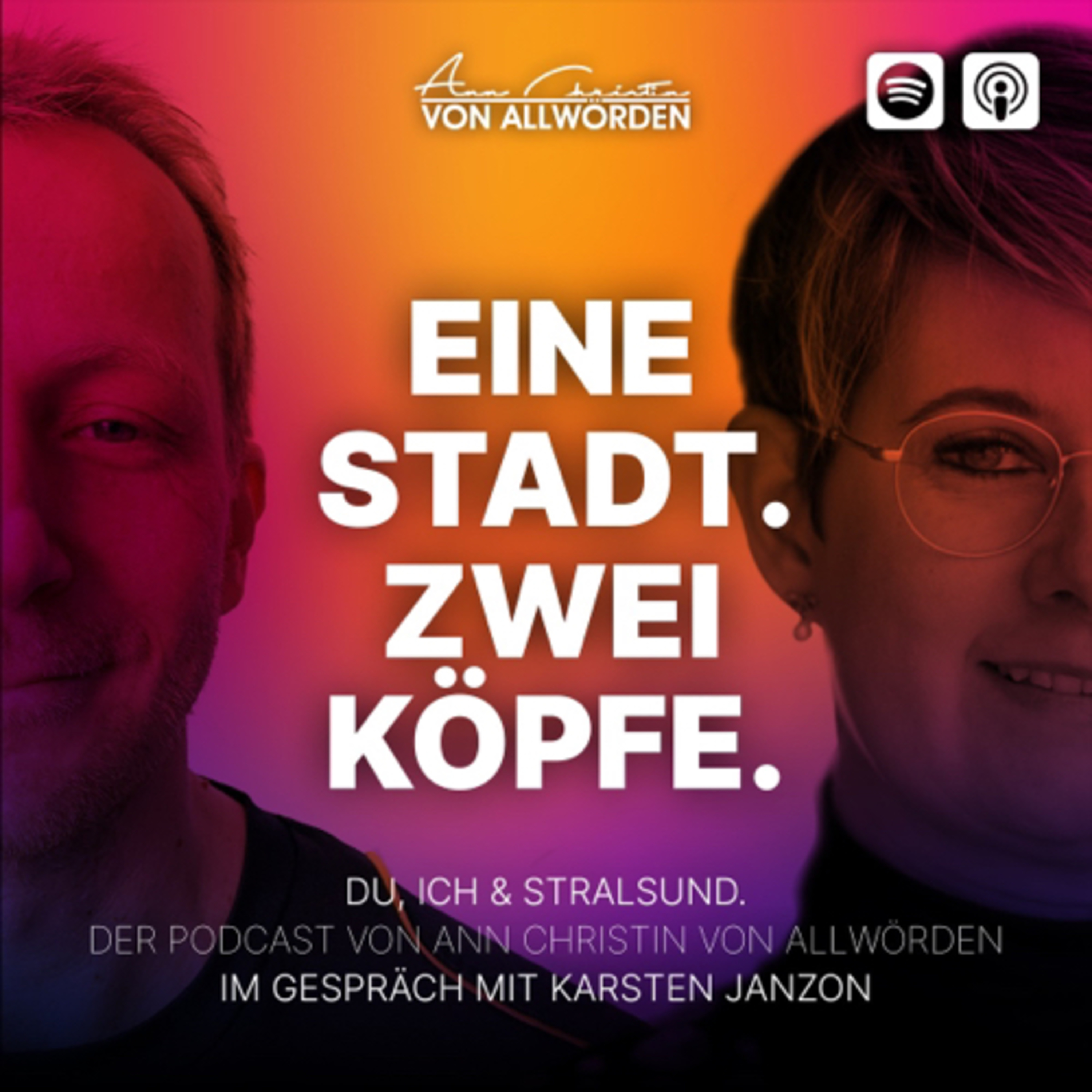 Eine Stadt. Zwei Köpfe. Der Stralsund Podcast von Ann Christin von Allwörden