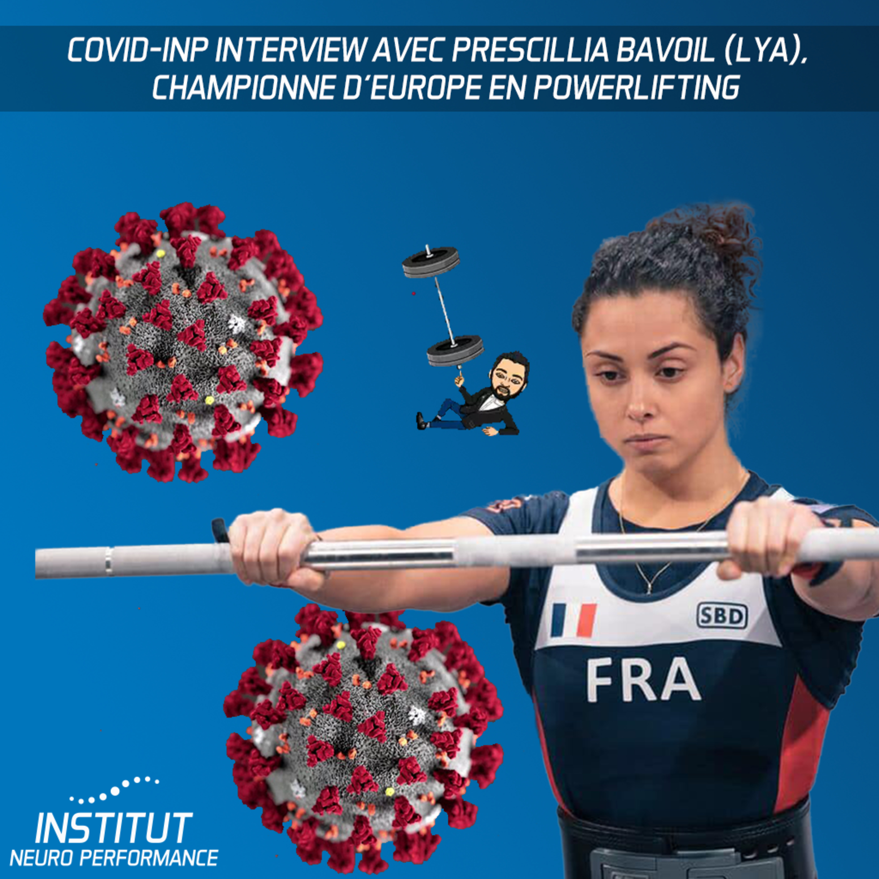 💪💃 Entrevue avec l'incroyable Lya Powerlift (Prescillia Bavoil), Championne d'Europe en Powerlifting et... autiste asperger ! episode artwork