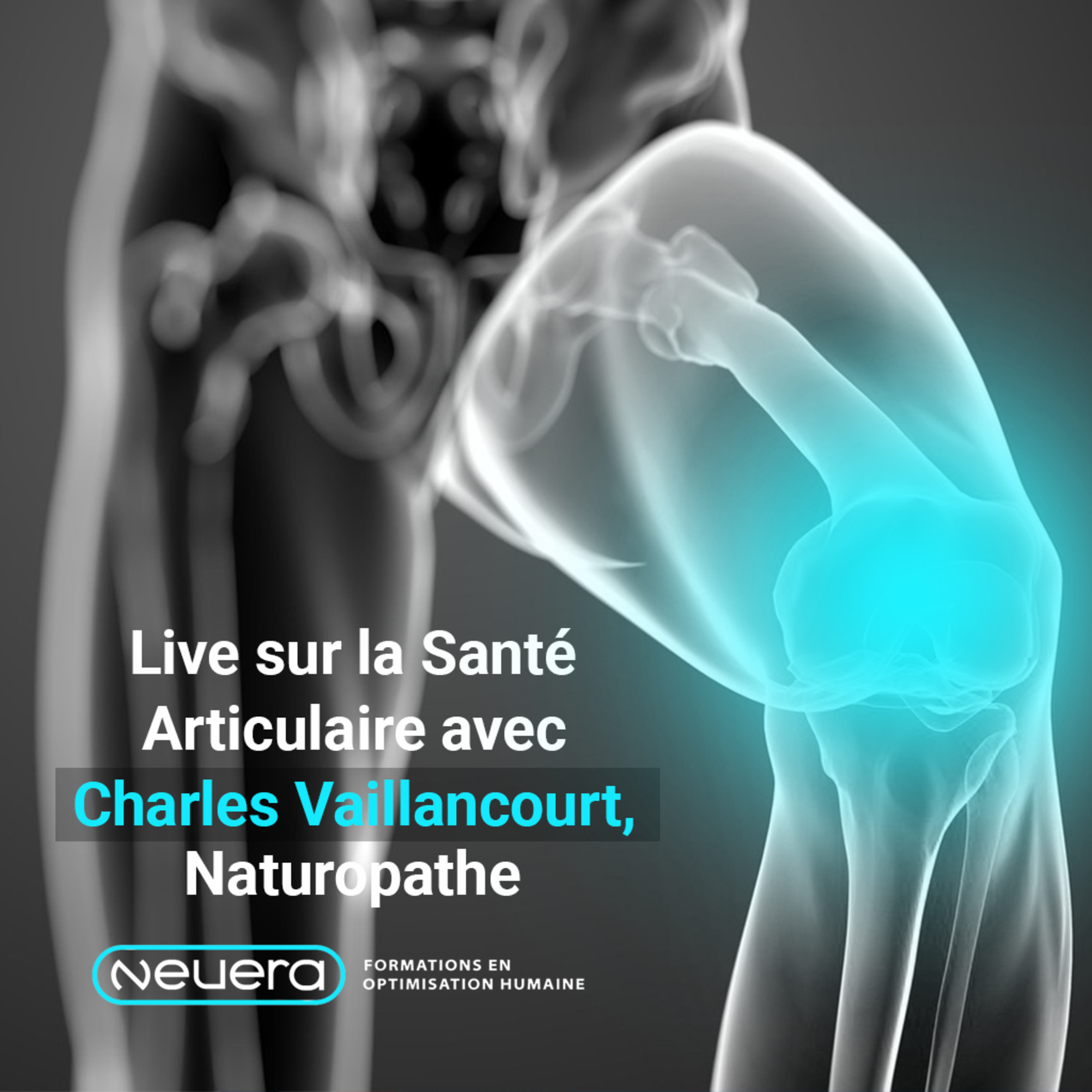 Live sur la Santé Articulaire avec Charles Vaillancourt, Naturopathe episode artwork