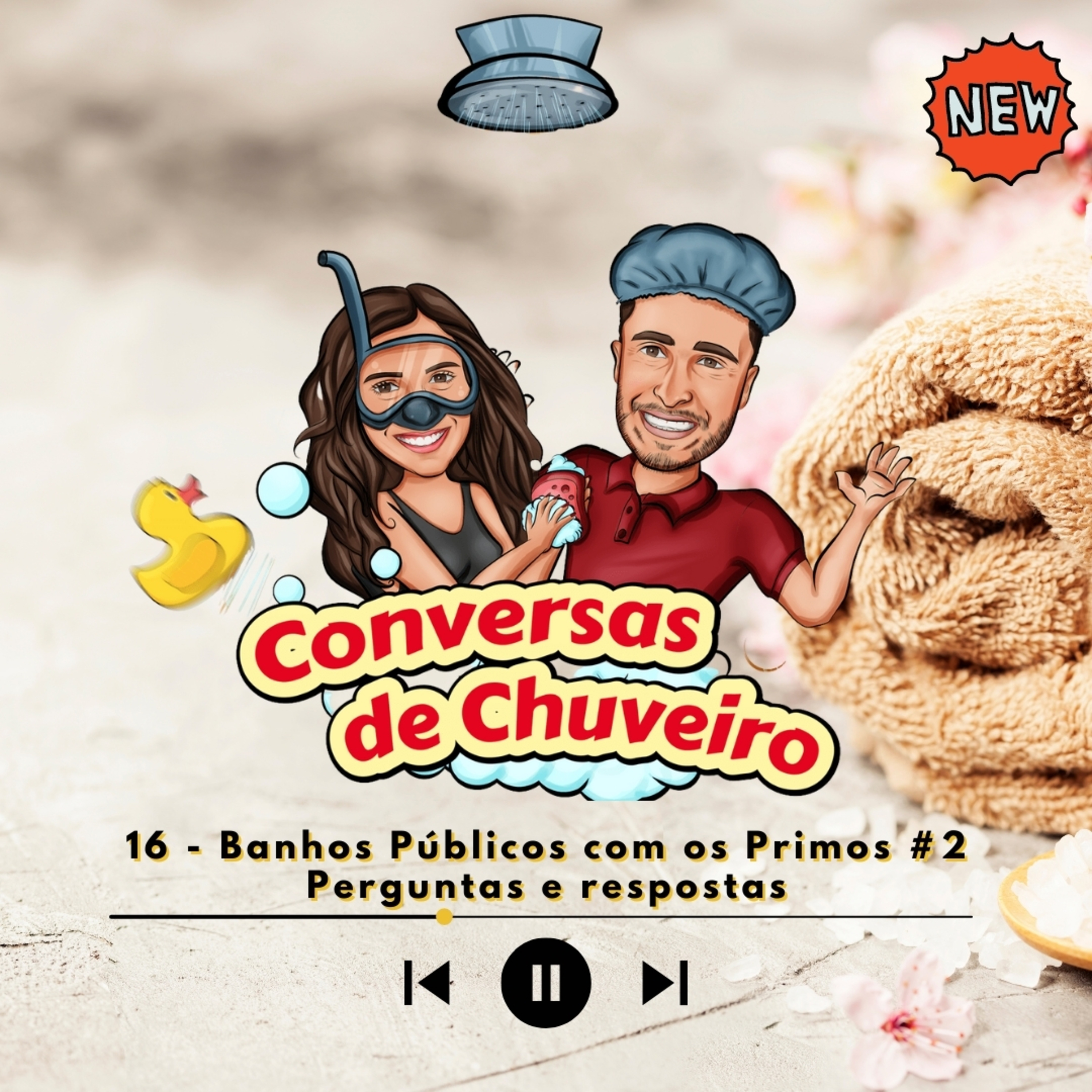 Conversas de Chuveiro 16 - Banhos Públicos com os Primos #2 episode artwork
