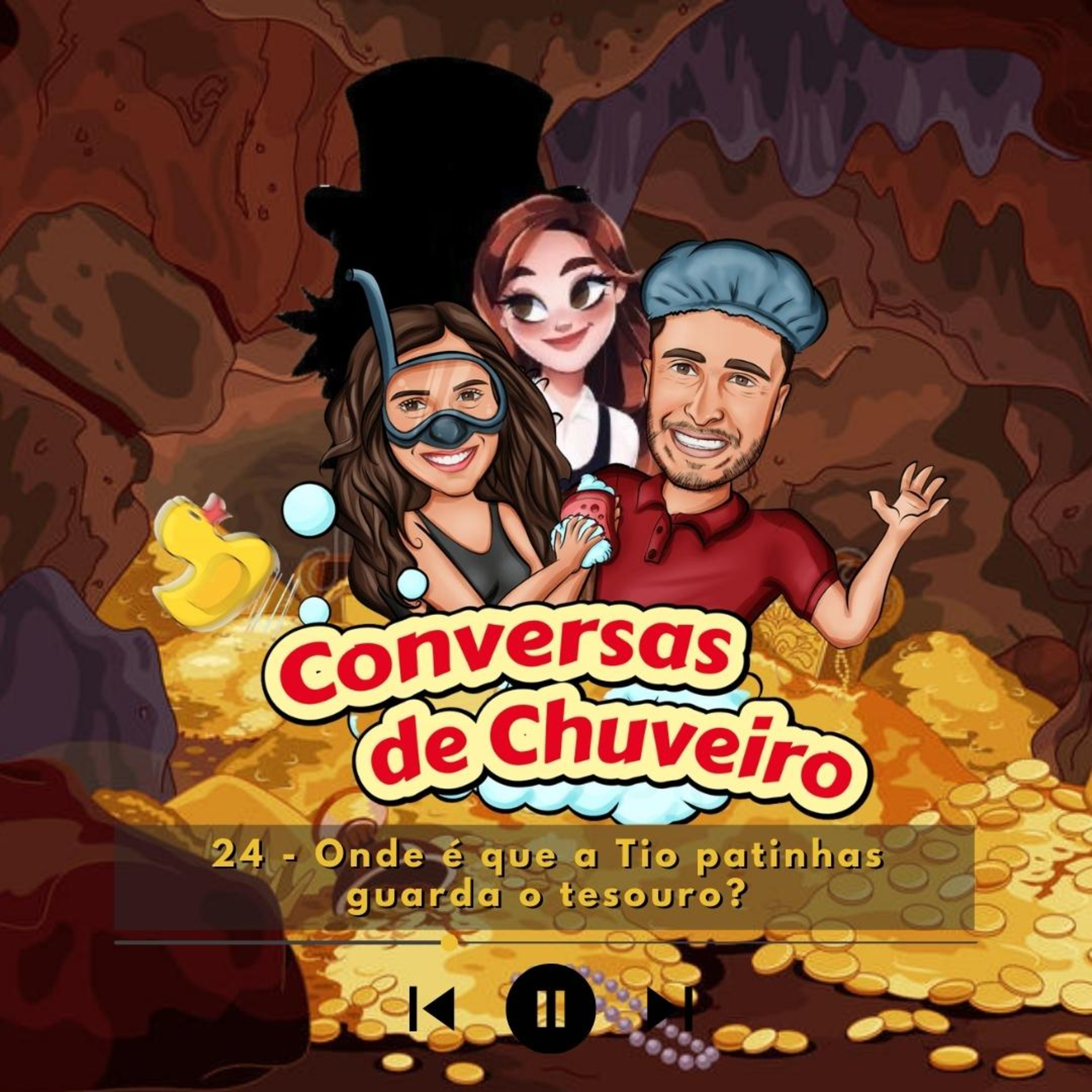 Conversas de Chuveiro 24 - Onde é que A Tio Patinhas guarda o dinheiro? episode artwork