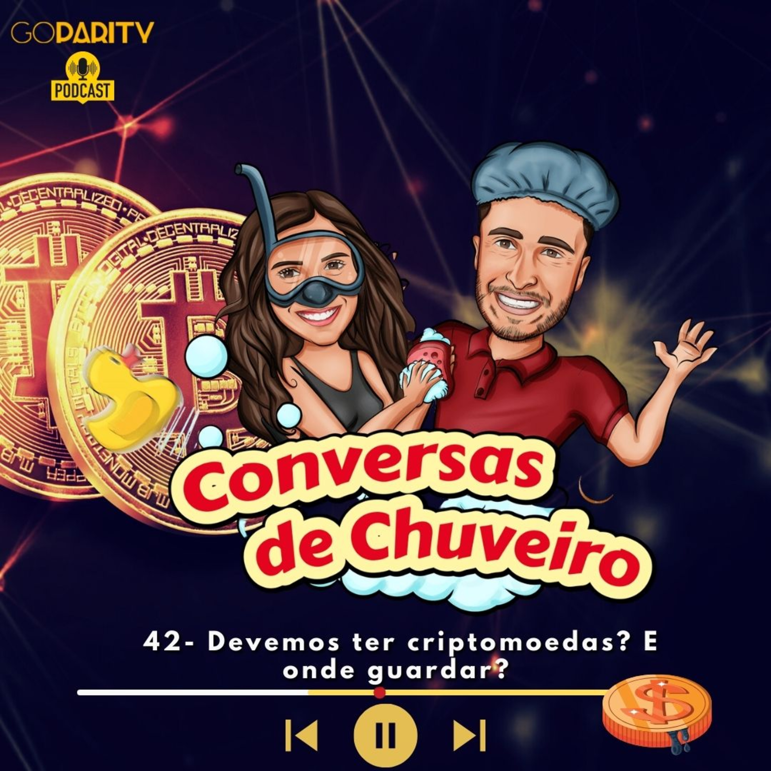 Conversas de Chuveiro 42 - Devemos ter criptomoedas? E onde guardar? episode artwork