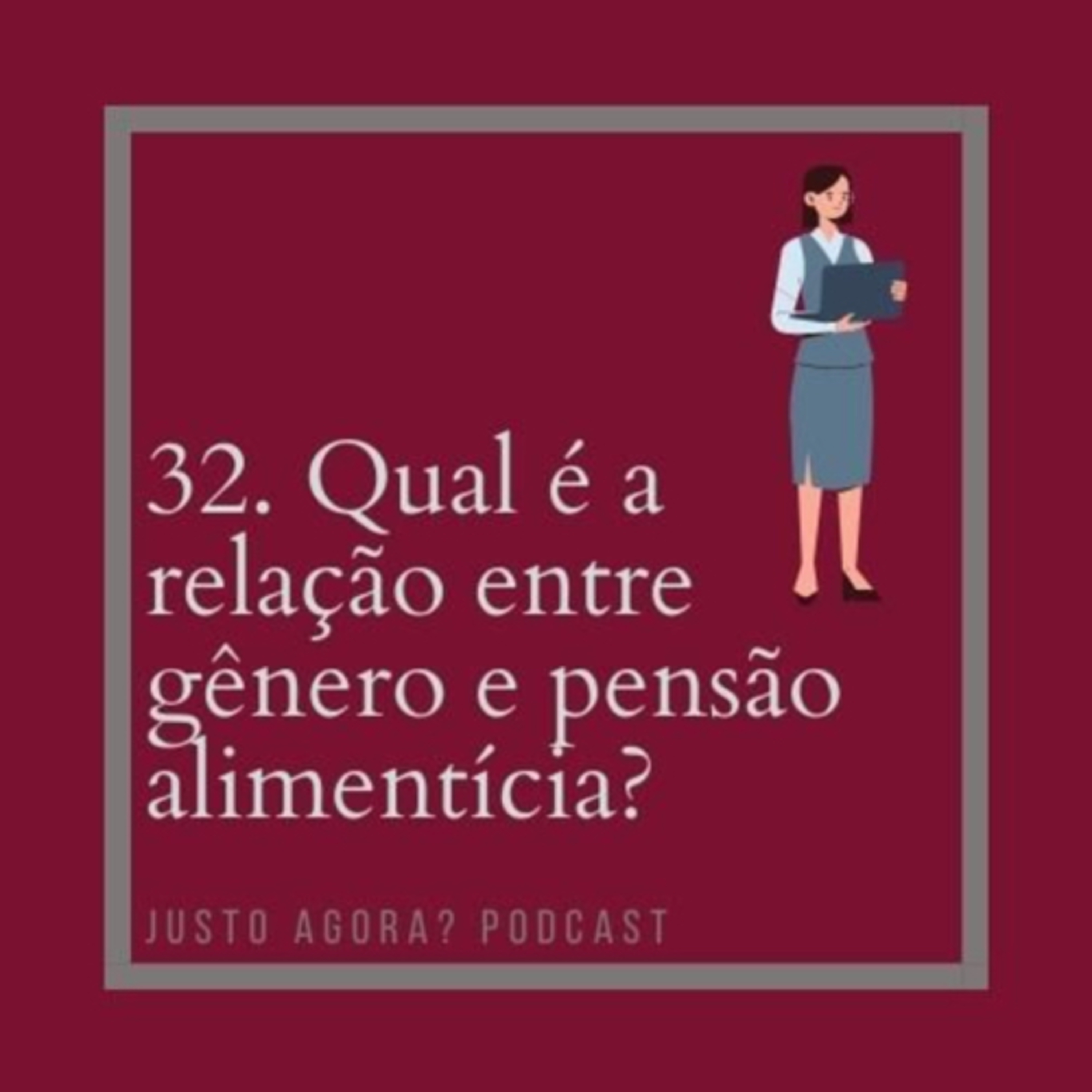 32. Qual é a relação entre gênero e pensão alimentícia? episode artwork