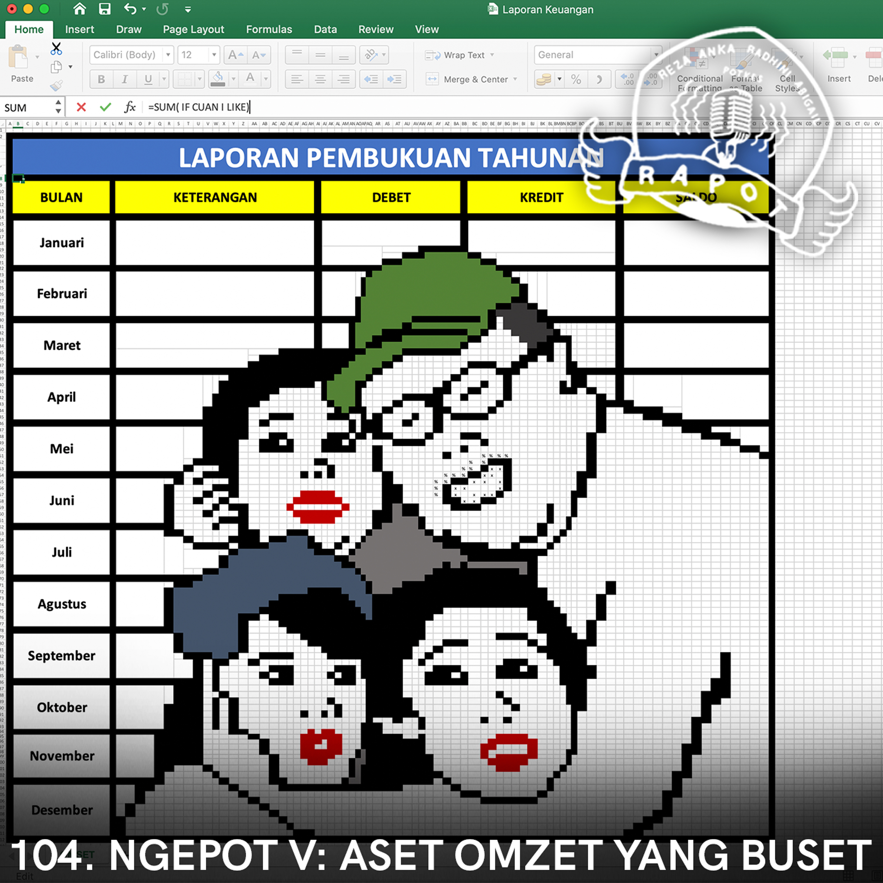 104. Ngepot V: ASET OMZET YANG BUSET episode artwork
