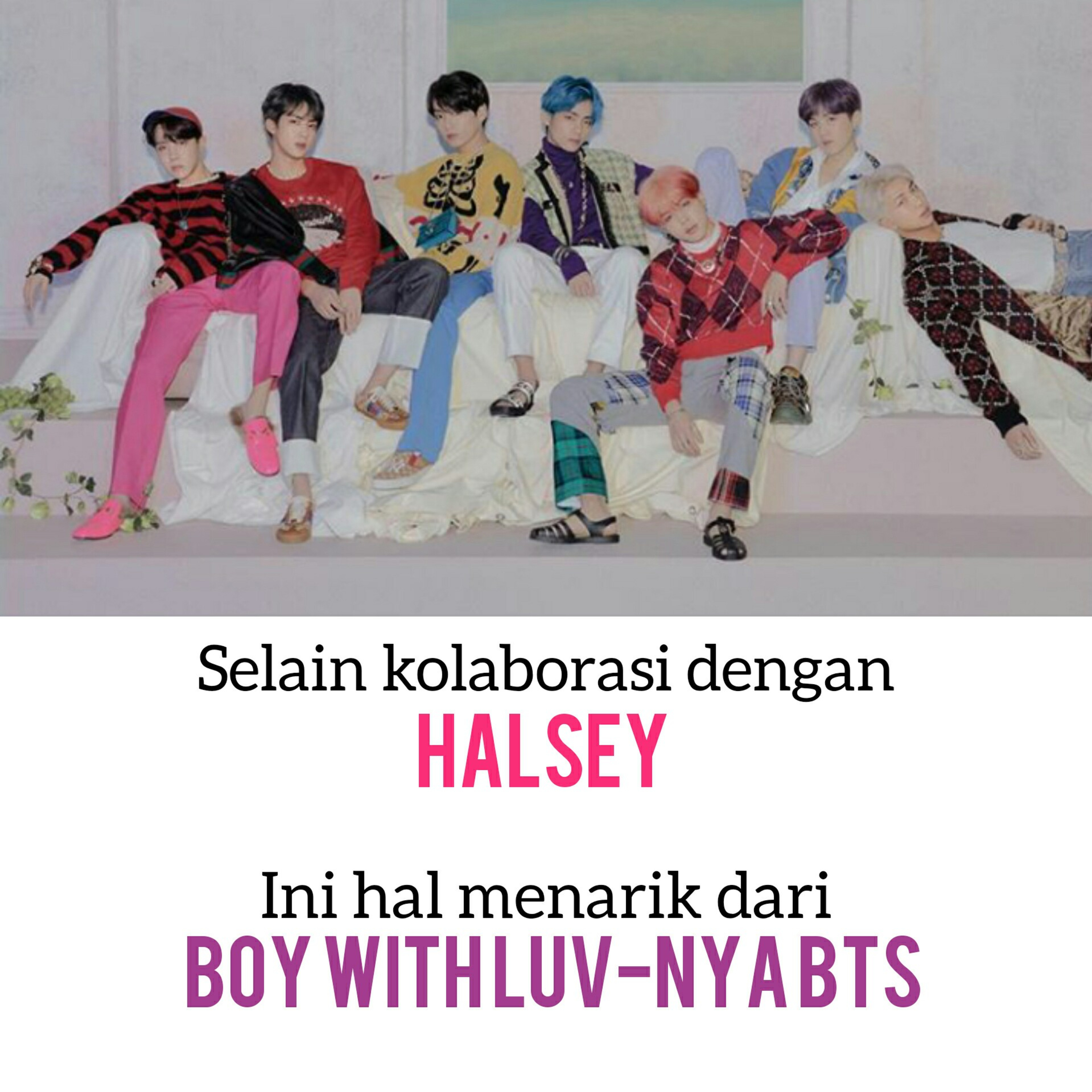 Ngobrolin Boy With Luv-nya BTS