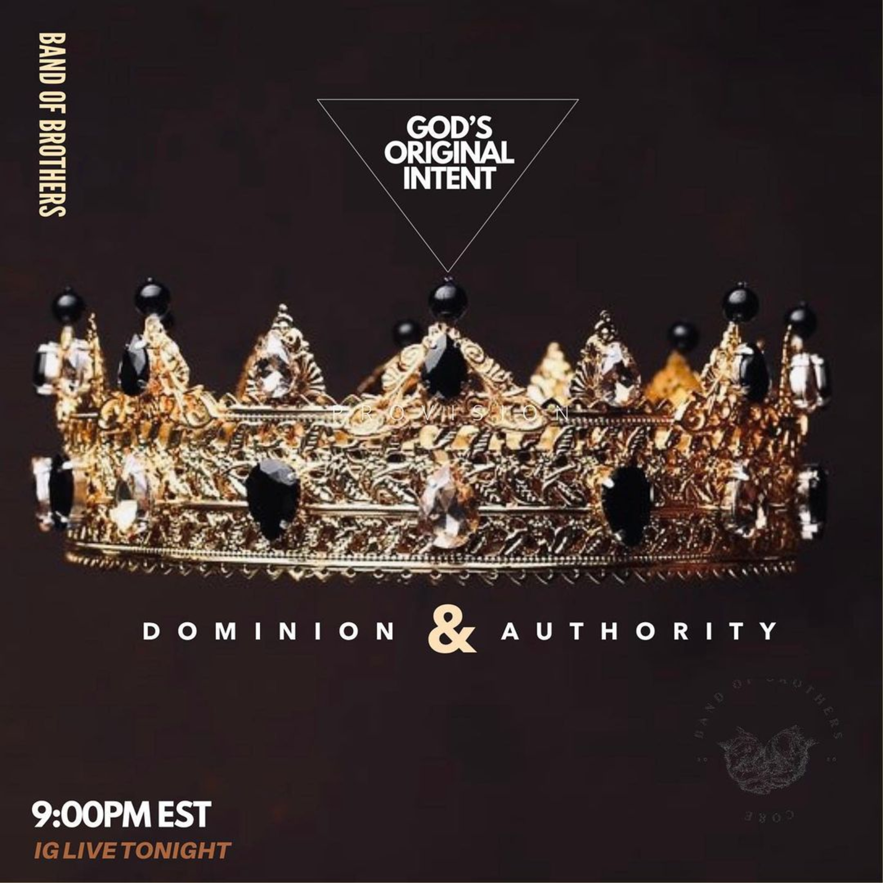 God's Original Intent: Dominion & Authority