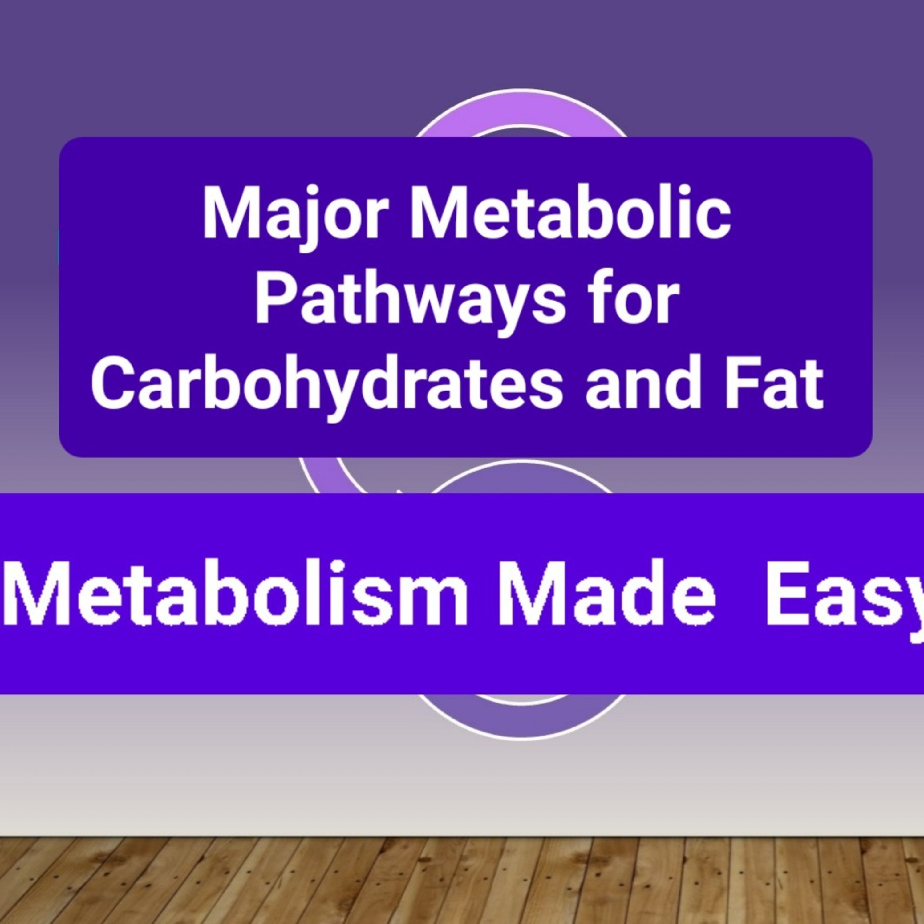 Major Metabolic Pathways for Carbohydrates and Fat  episode artwork