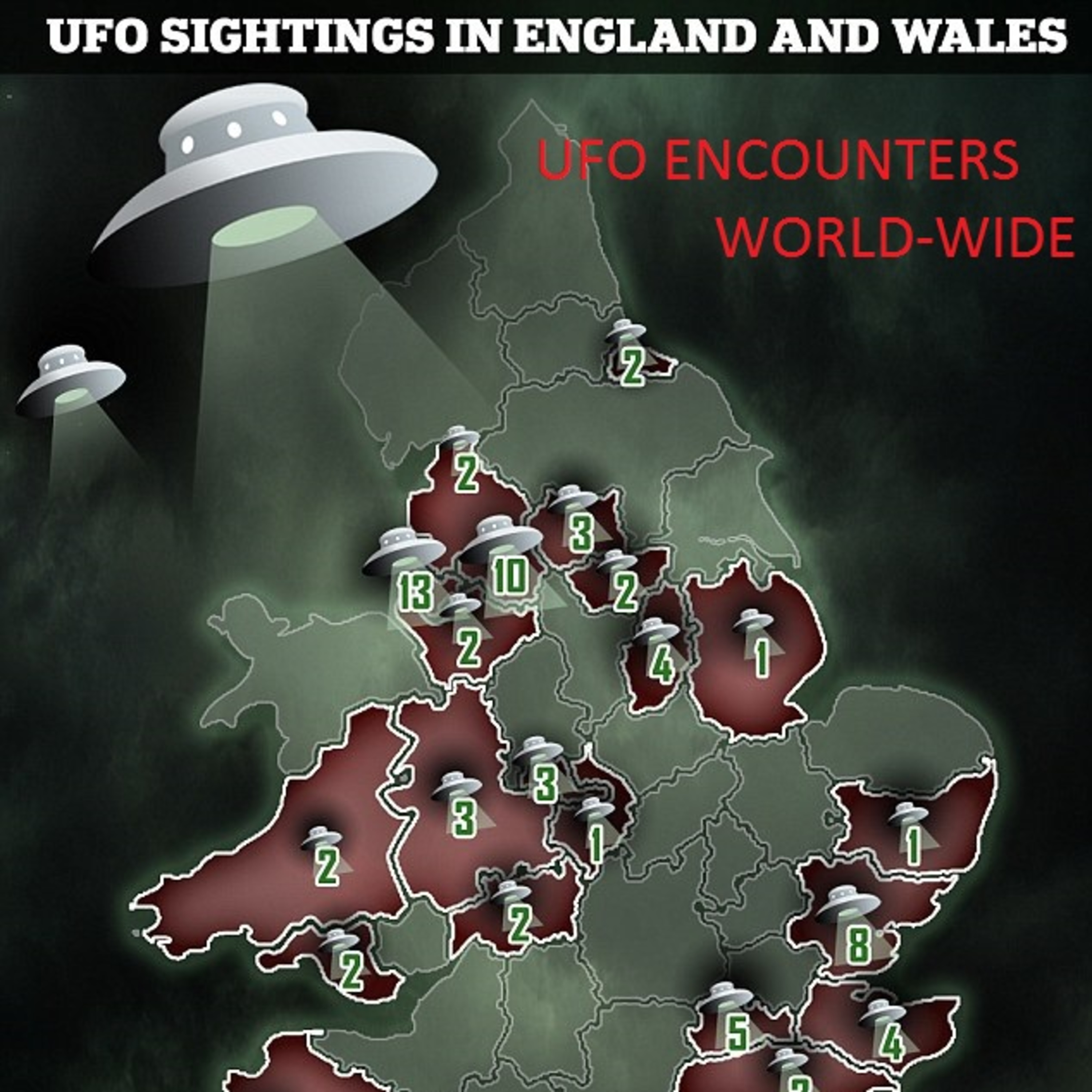 UFO Encounters World-Wide