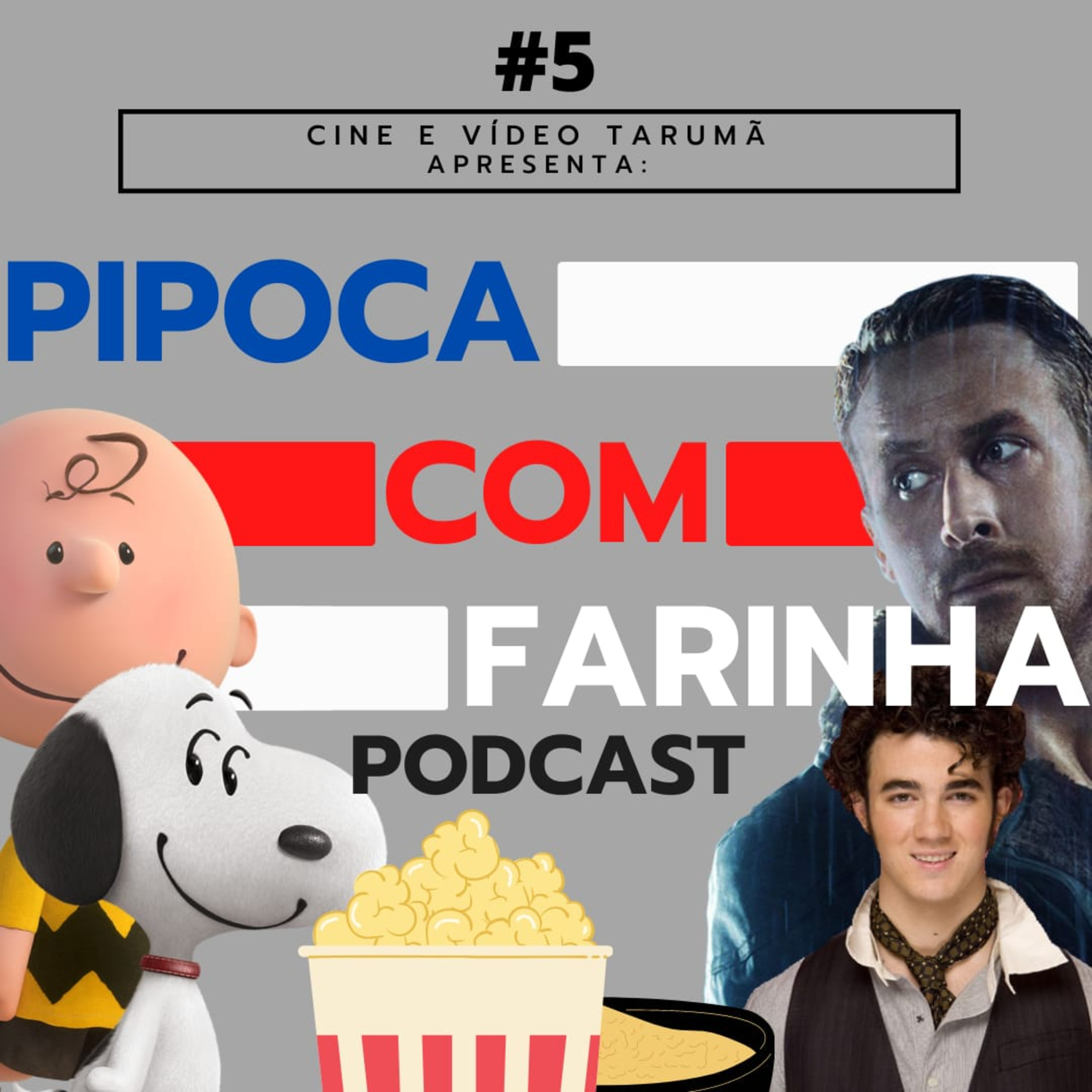 Pipoca com Farinha