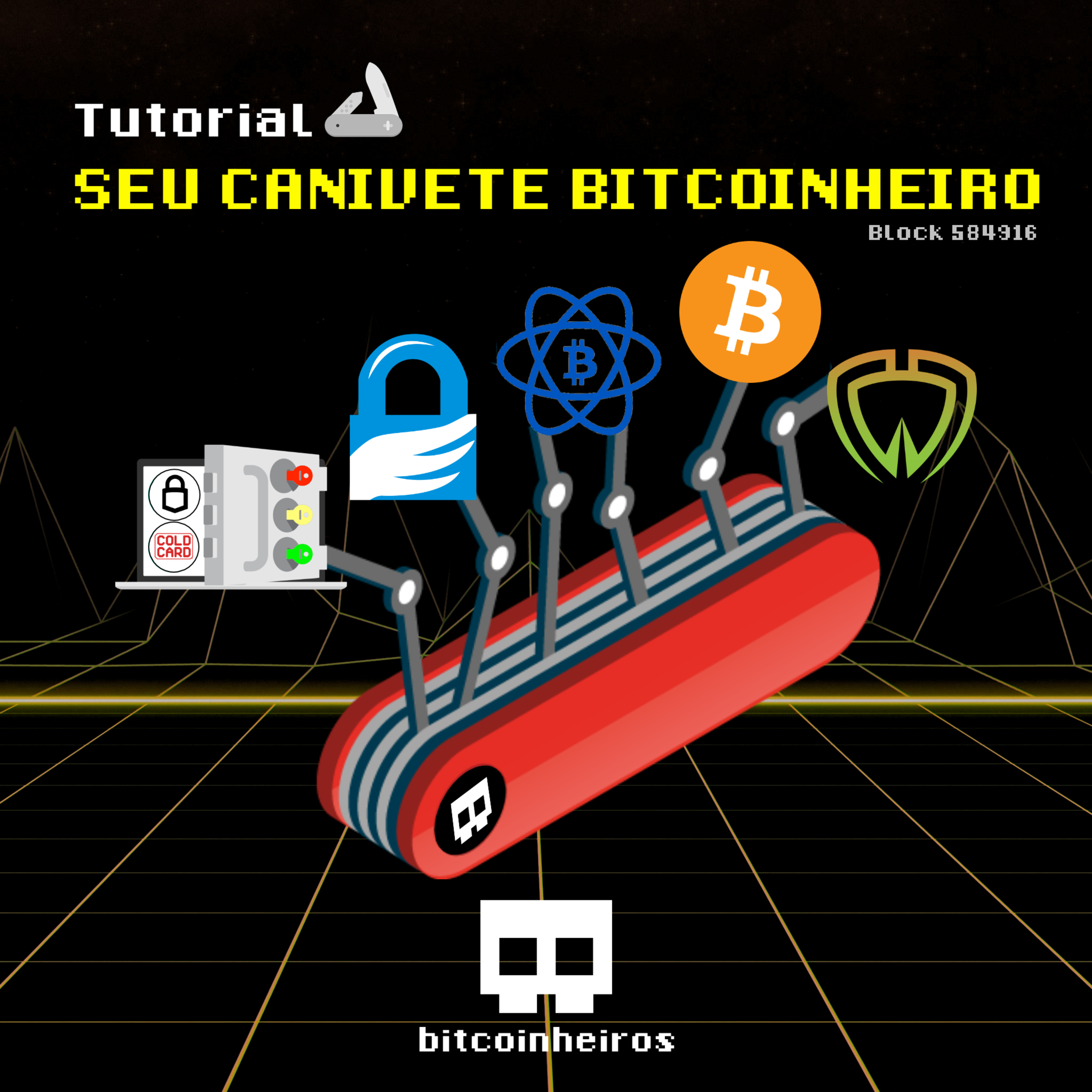 1 - Introdução ao kit de segurança: Canivete Suíço Bitcoinheiro