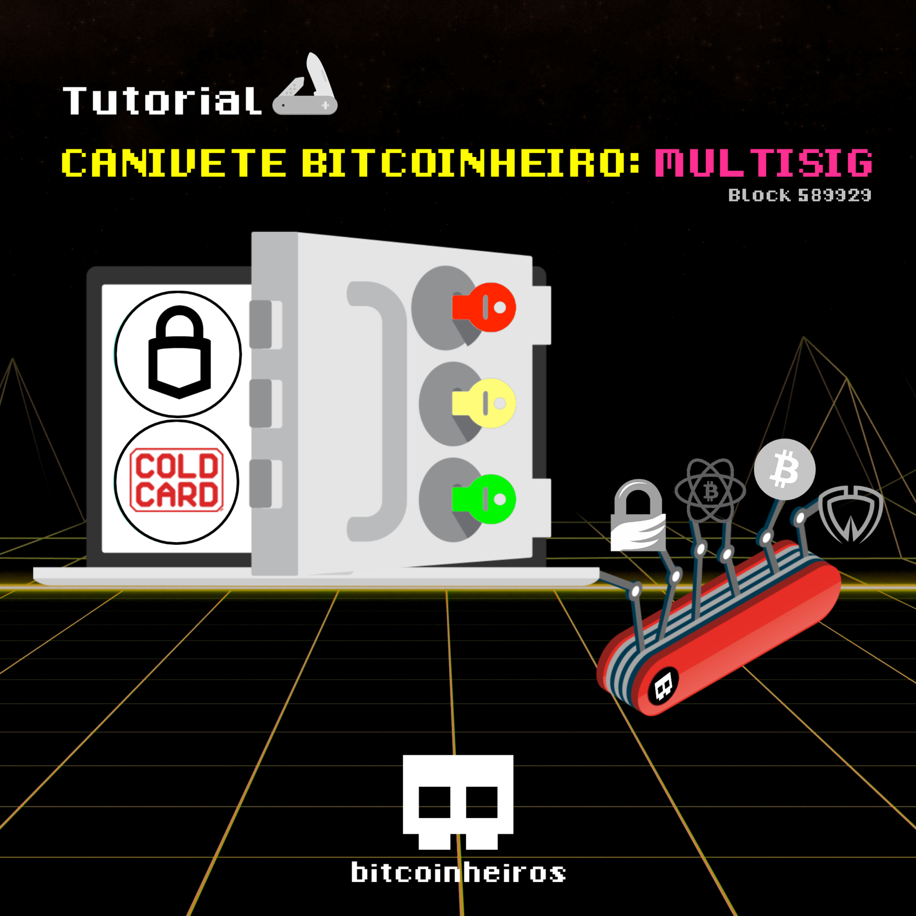 6 - Crie sua carteira Multisig usando a Electrum - Canivete Suíço Bitcoinheiro