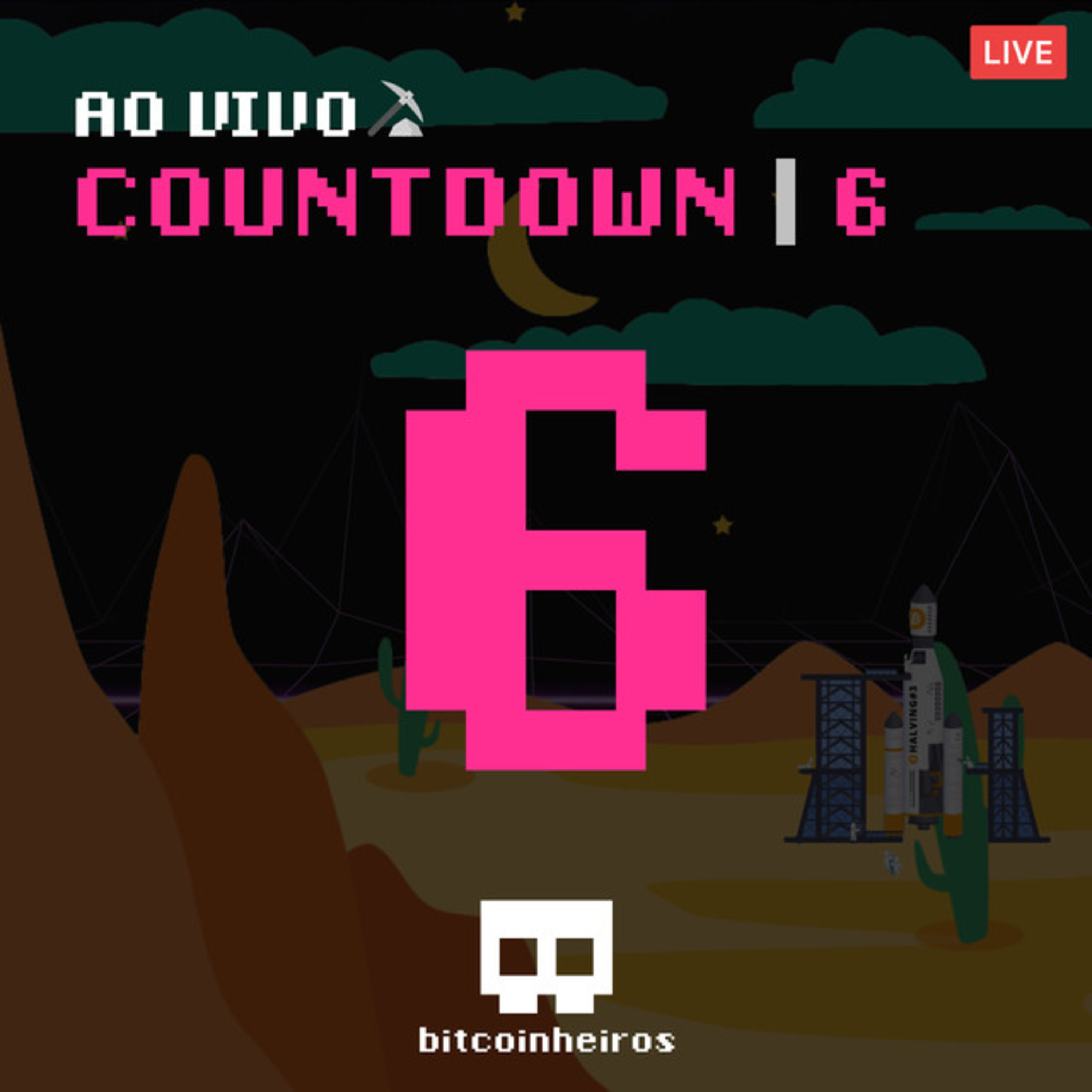 6 dias para o Halving do Bitcoin - Ray Nasser