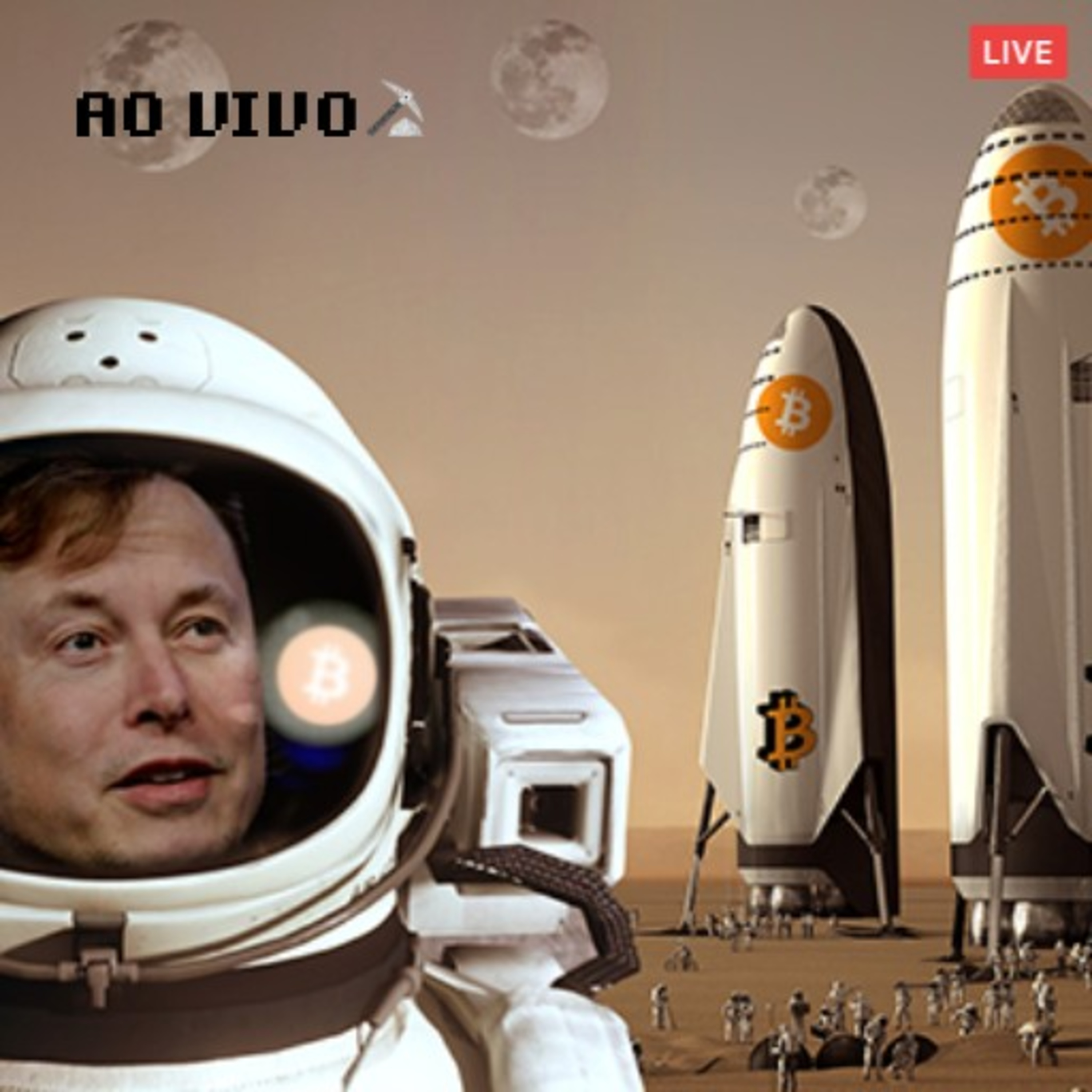 Elon Musk, Tesla e o Bitcoin - LIVE