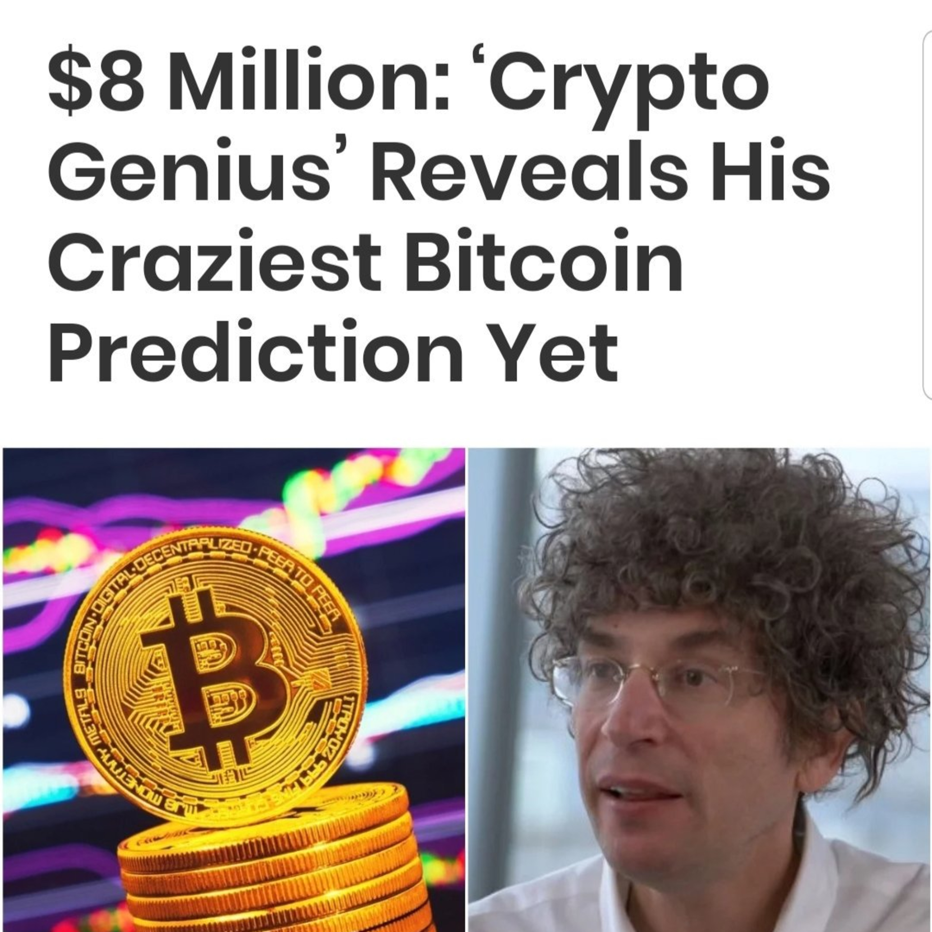 The 1 Bitcoin Show- BTC storage is a valuable skill! Average millennial net worth less than 1 BTC! episode artwork