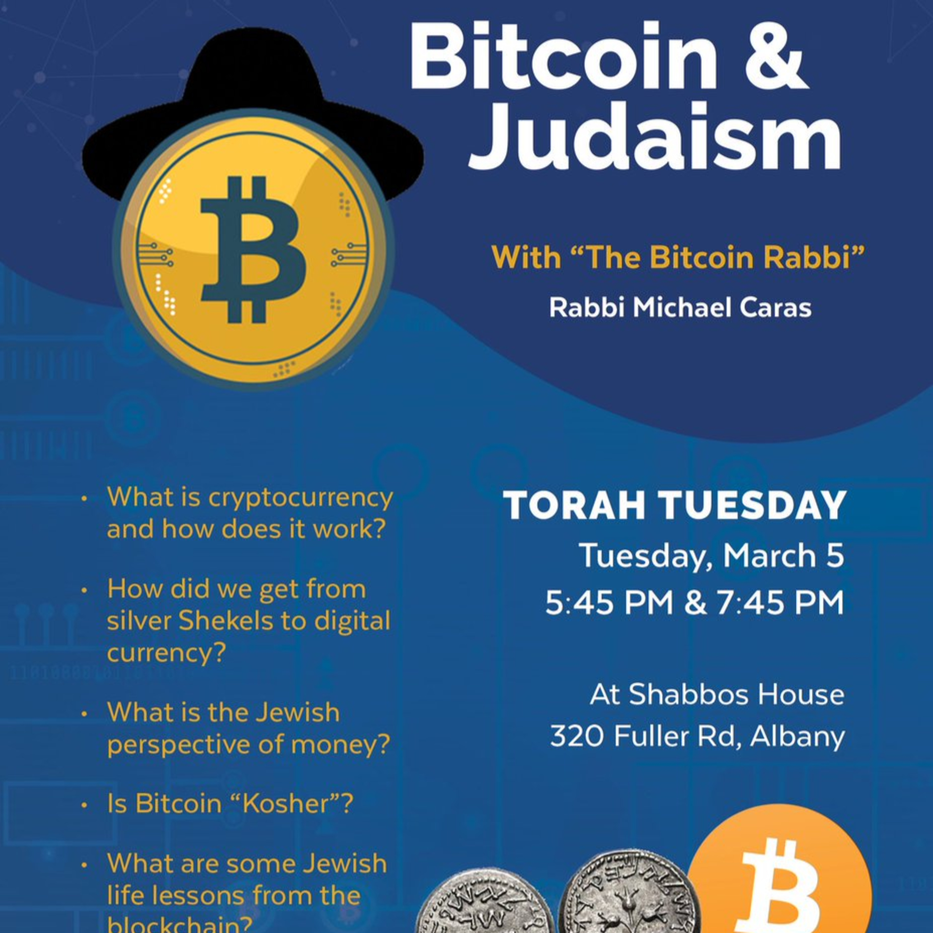 The Bitcoin Rabbi talks Chanukah BTC connection, Gifting BTC, 2020 predictions, BTC tzedaka, More! episode artwork