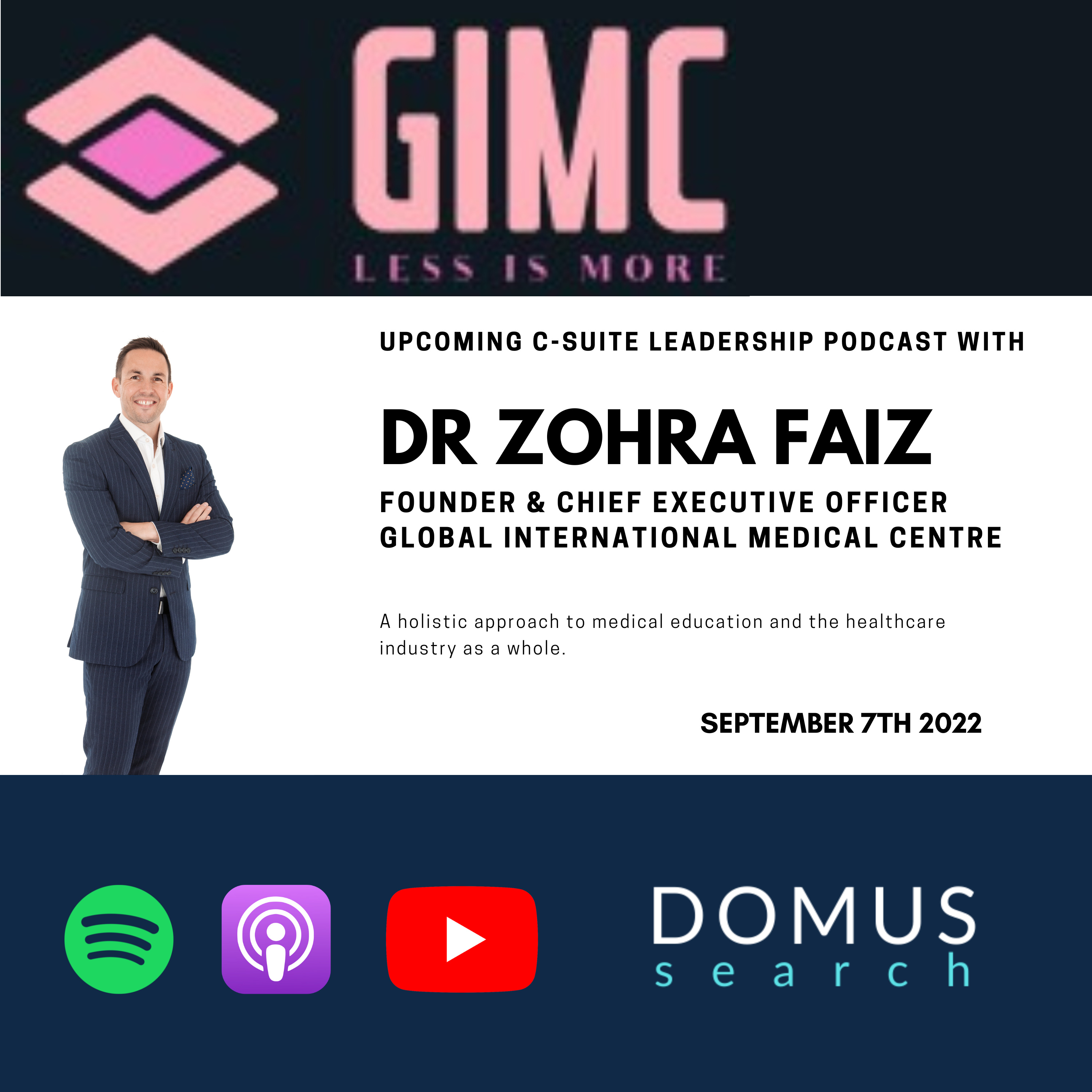 Domus Search - The European BioTech, Pharma & MedTech C-Suite Leadership Podcast