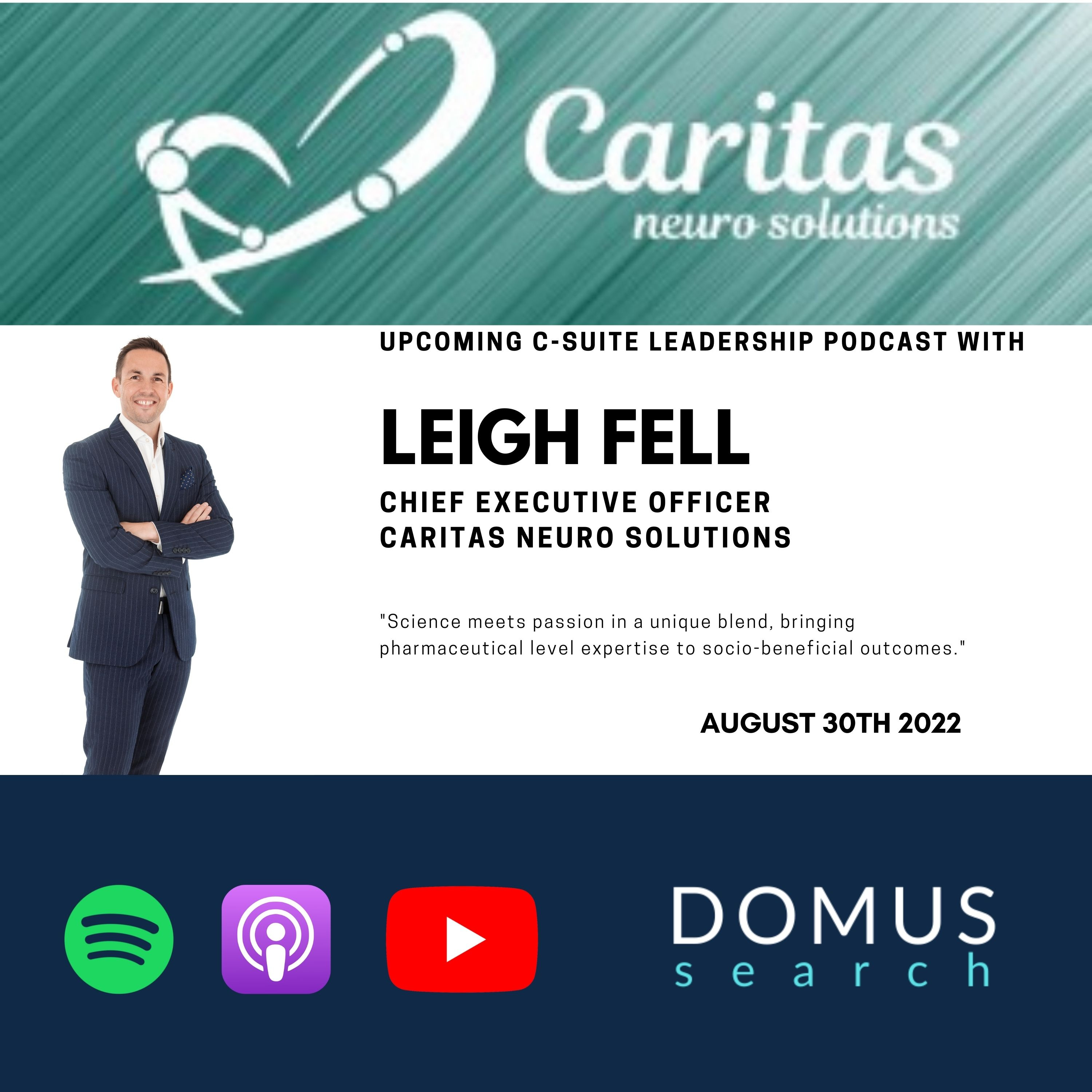 Domus Search - The European BioTech, Pharma & MedTech C-Suite Leadership Podcast