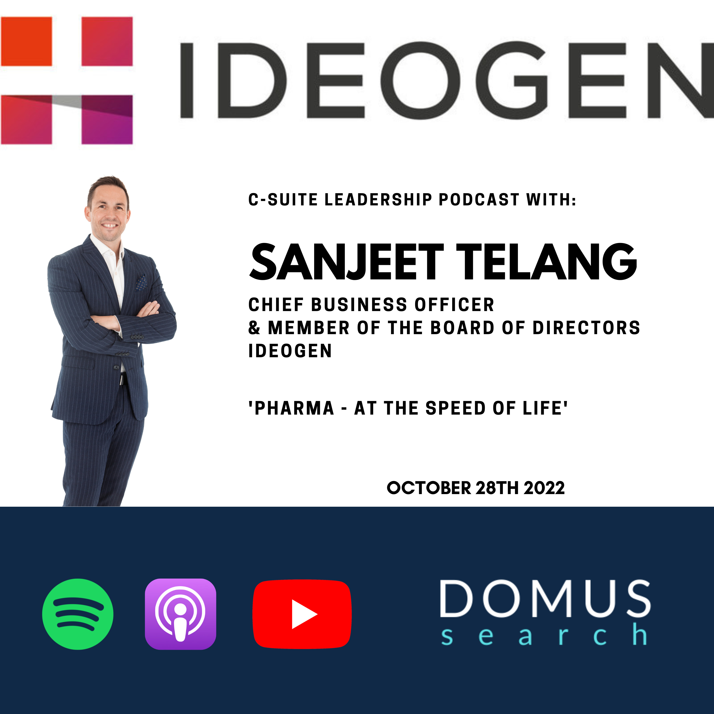 Domus Search - The European BioTech, Pharma & MedTech C-Suite Leadership Podcast