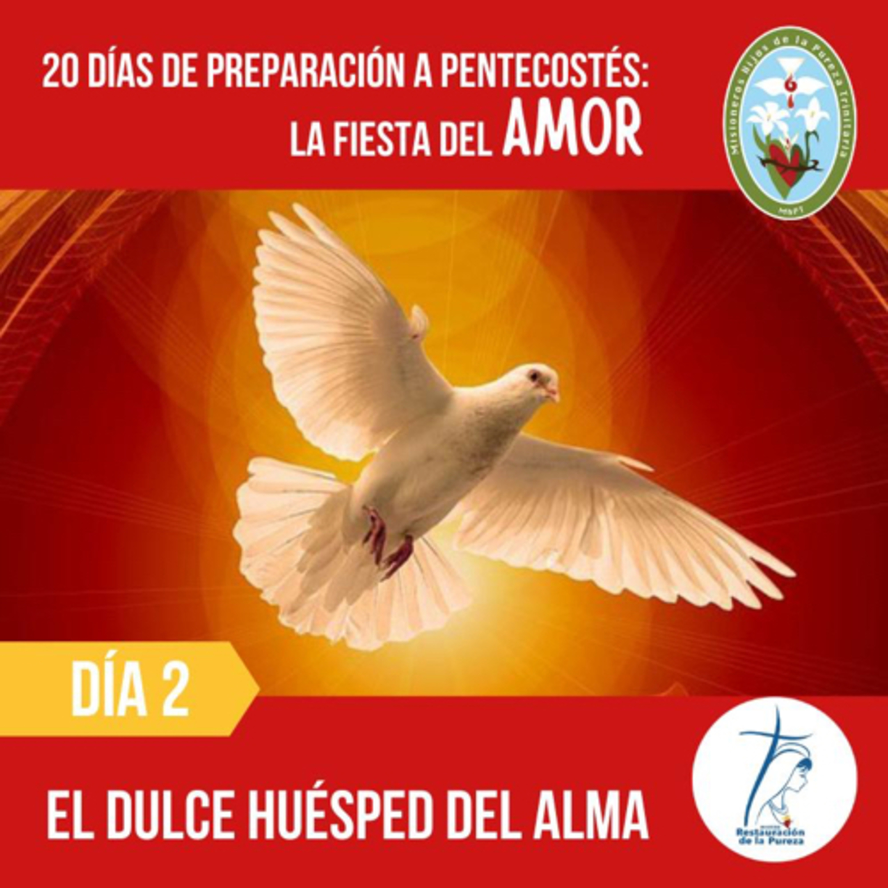 20 días a Pentecostés: fiesta del amor