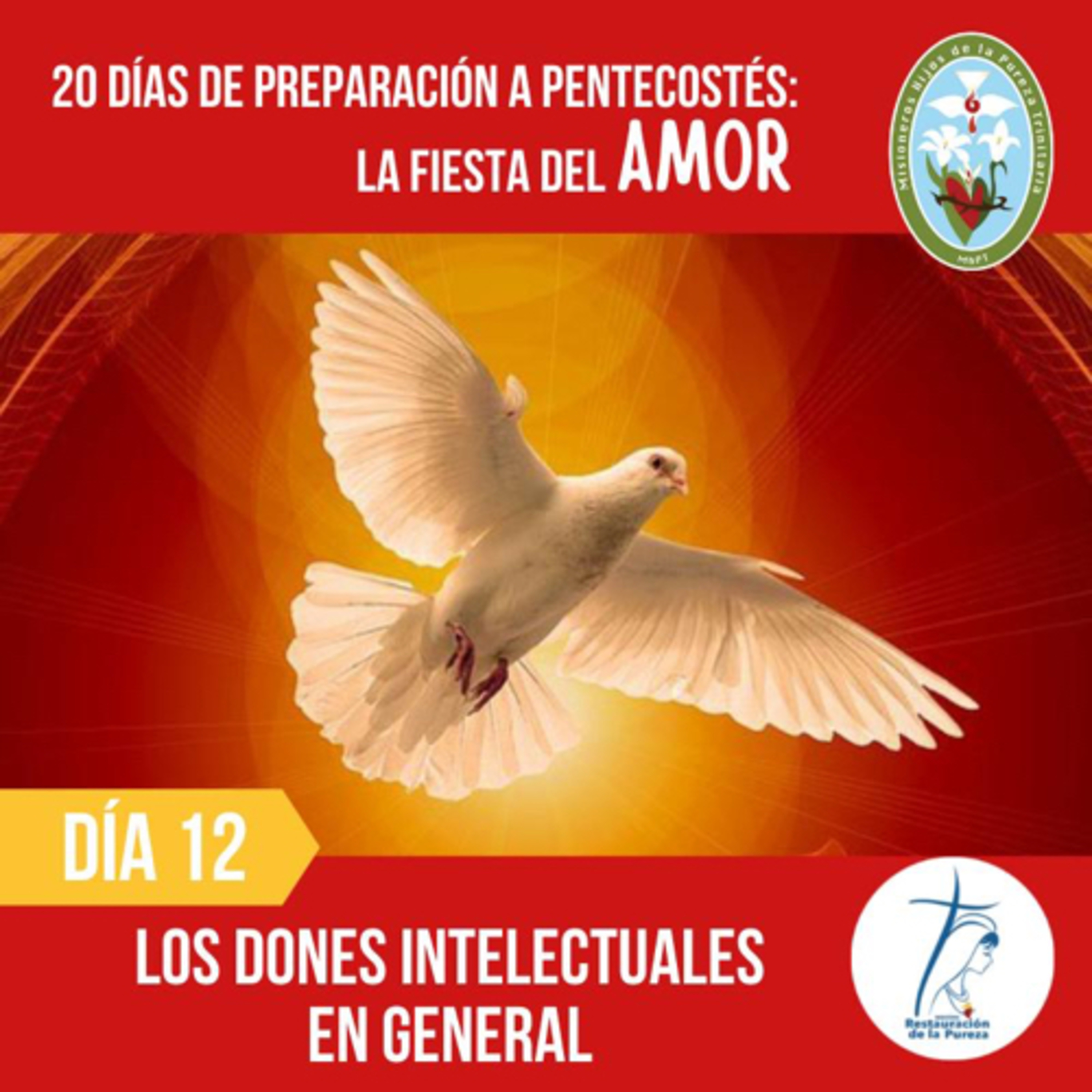 20 días a Pentecostés: fiesta del amor