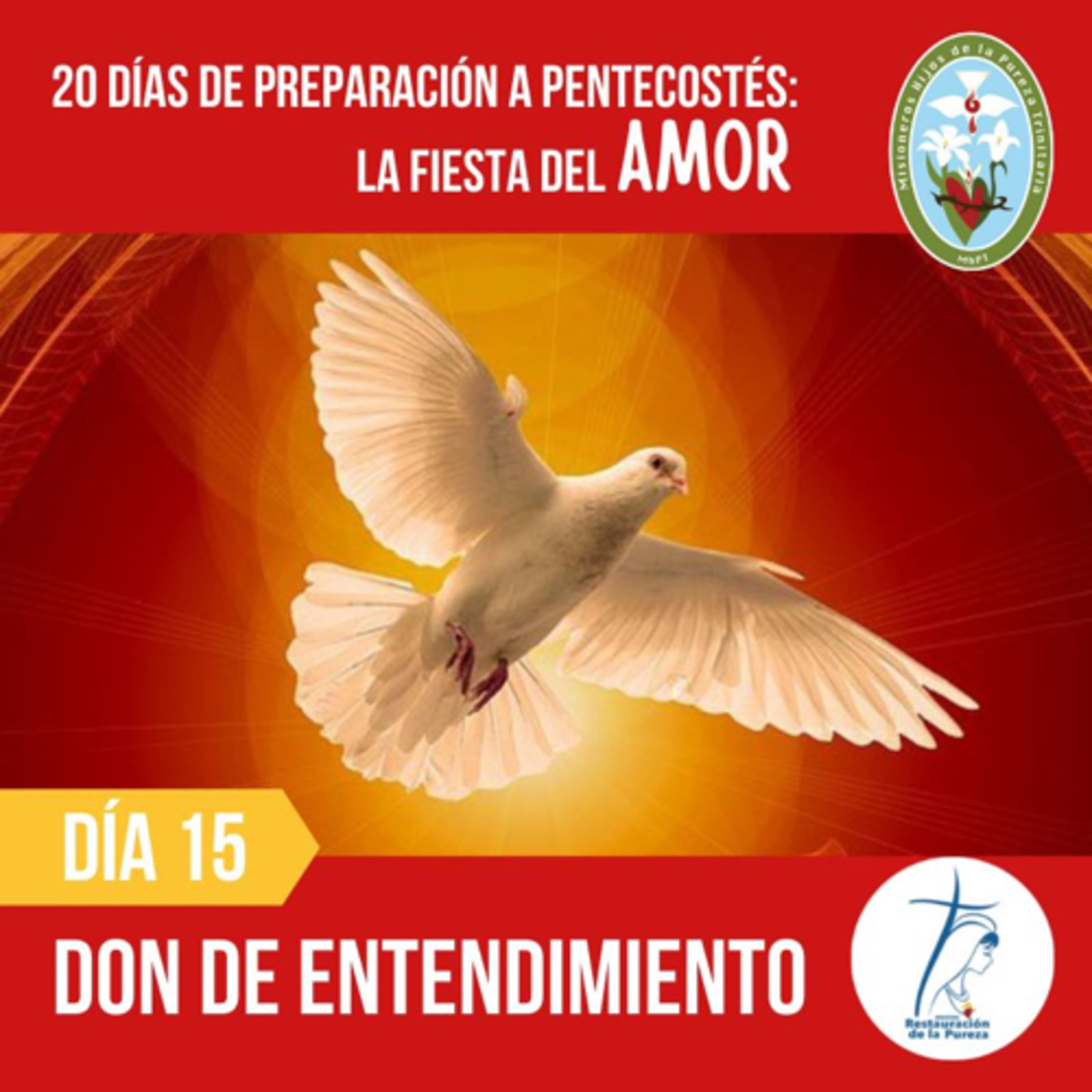 20 días a Pentecostés: fiesta del amor