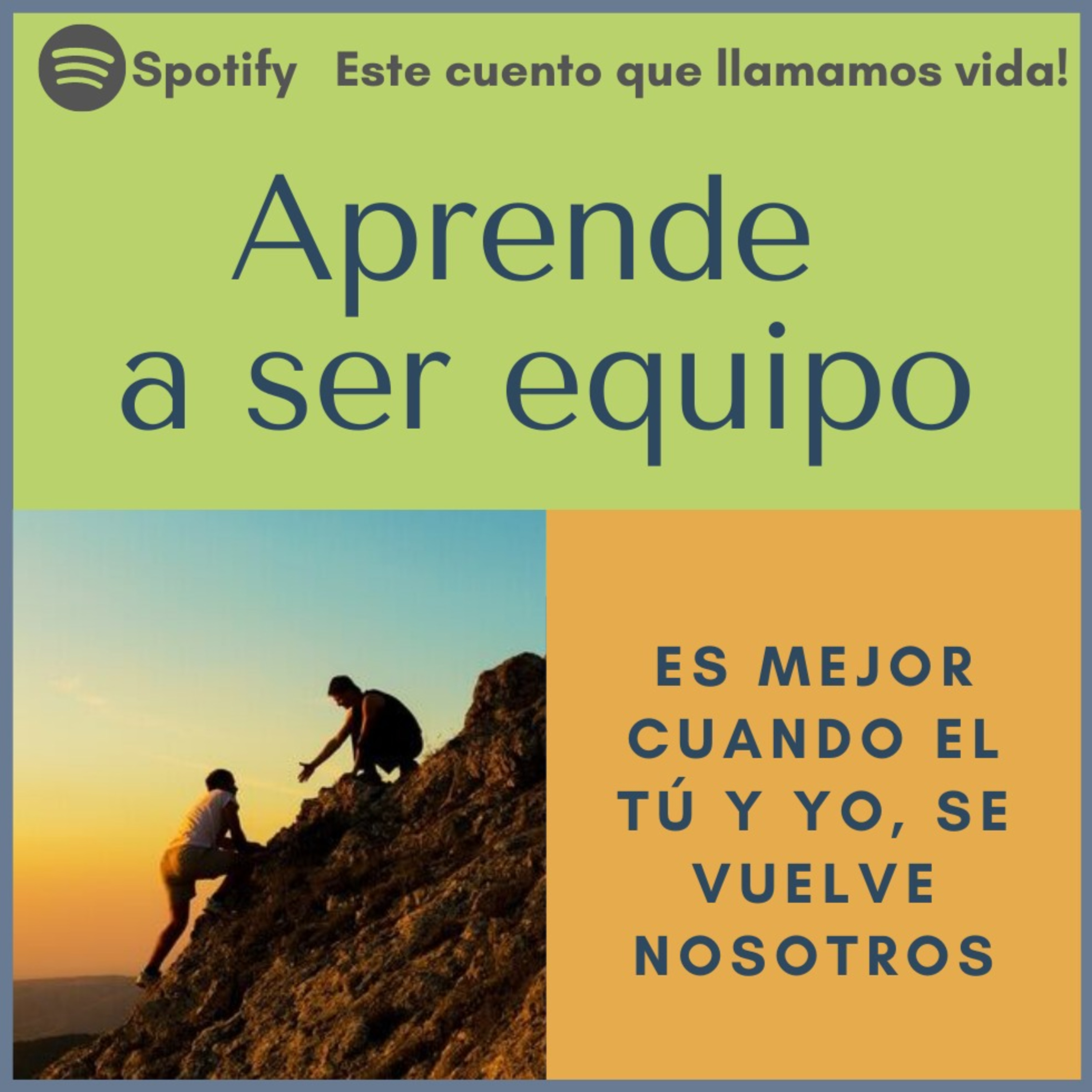 Este cuento que llamamos vida!