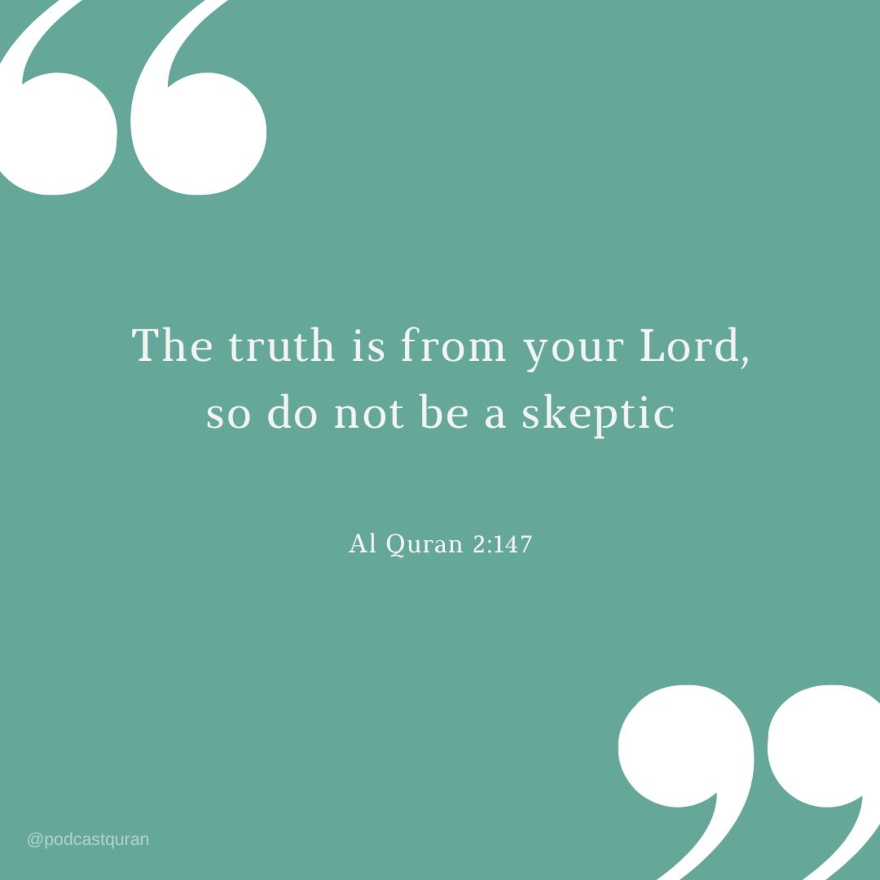 Podcast Al Quran #18 Juz 2 QS 2 Al Baqarah 142-147 episode artwork